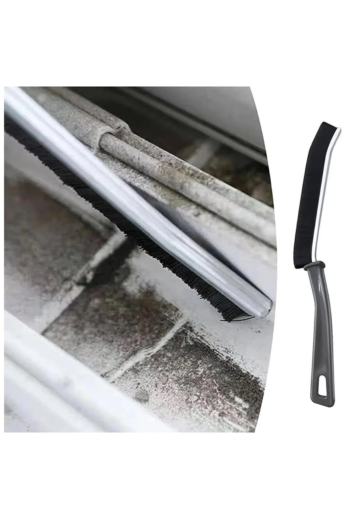2 Adet Detay Fırçası,Banyo,Mutfak,Lavabo,Pencere Kenarları,Derz T
