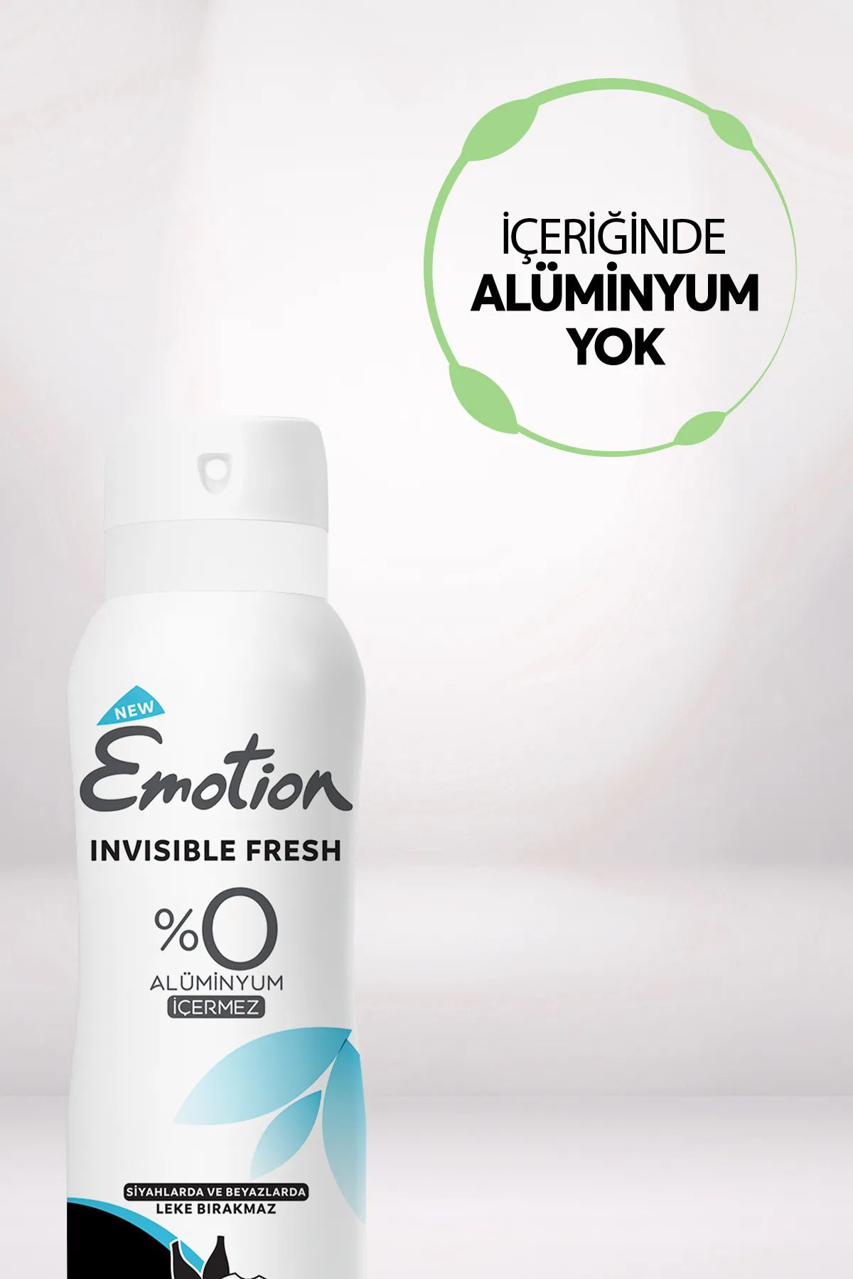 Just Cheap Store 2 Adet Emotion İnvisible Fresh Black & White Kadin Deodorant 150M