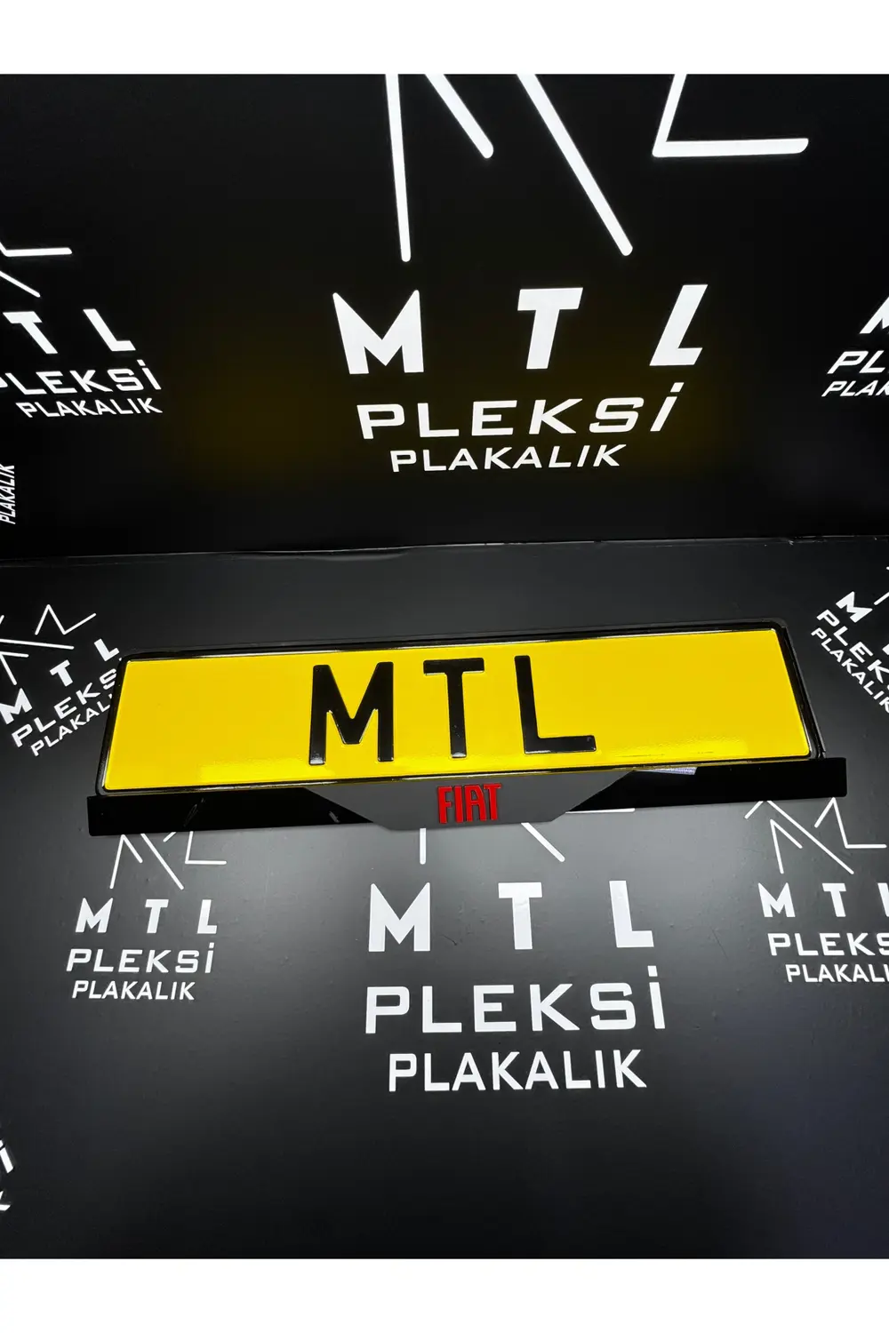 2 ADET FIAT MAT Uyumlu PLEKSİ PLAKALIK