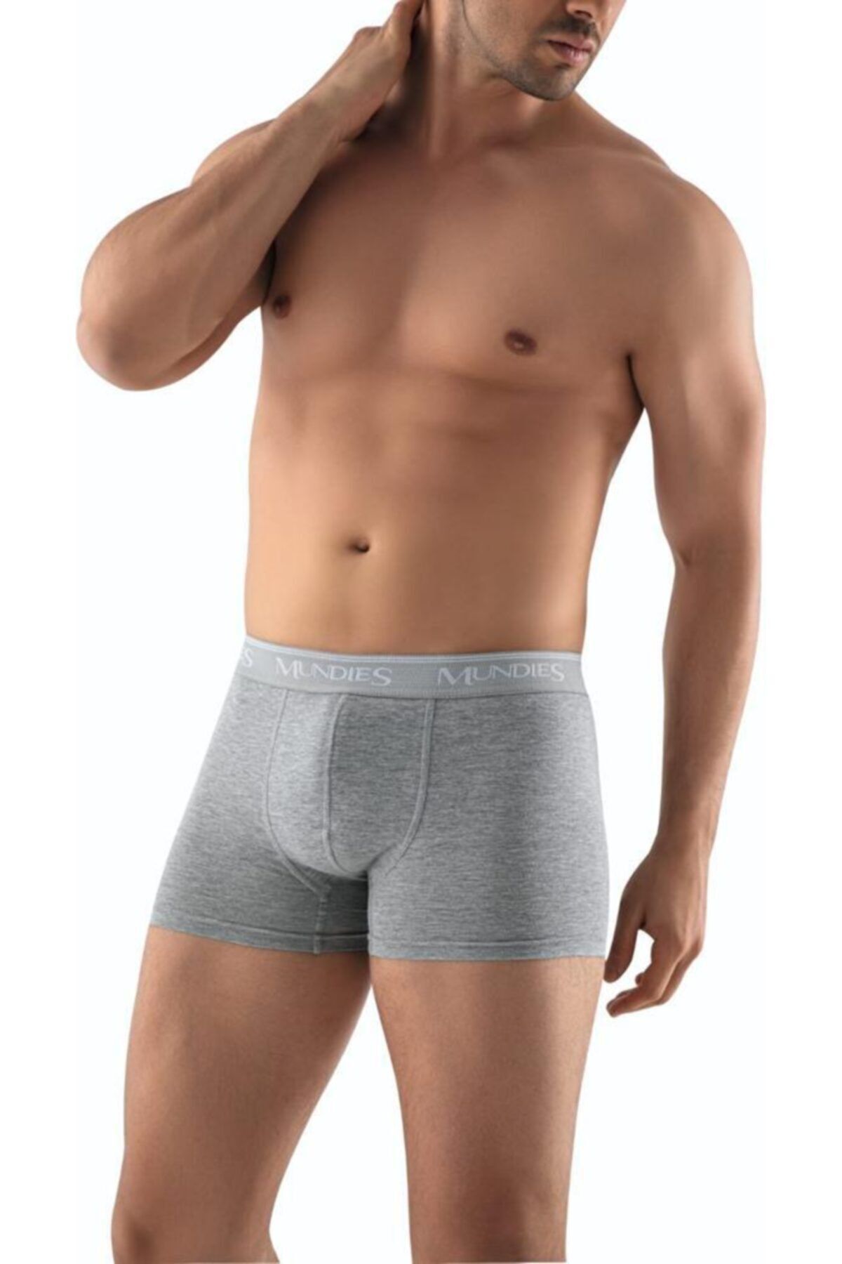 2 Adet Bordo Renk Likralı Boxer