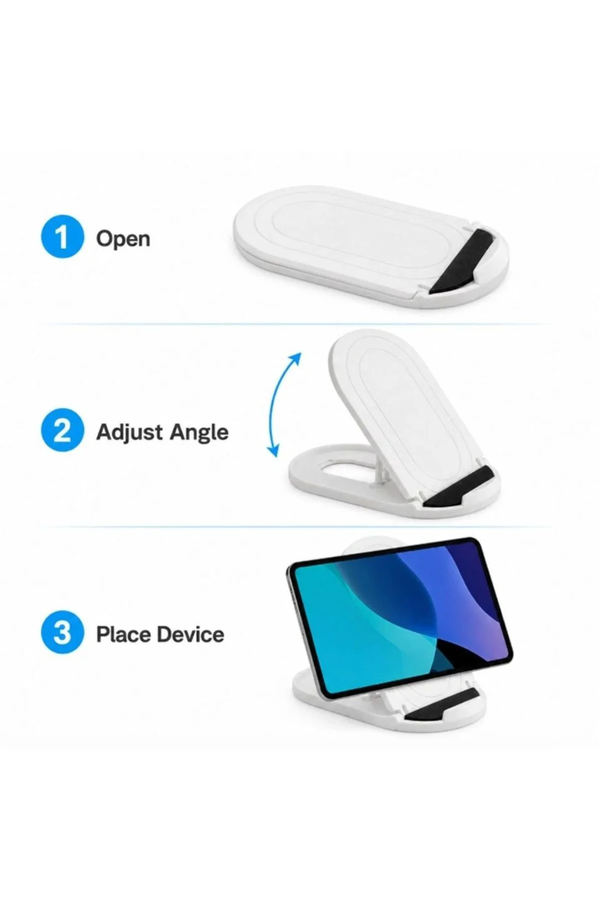 2 Adet IOS USB Data Kablosu + Mini Telefon Standı - Tip A'dan Lig