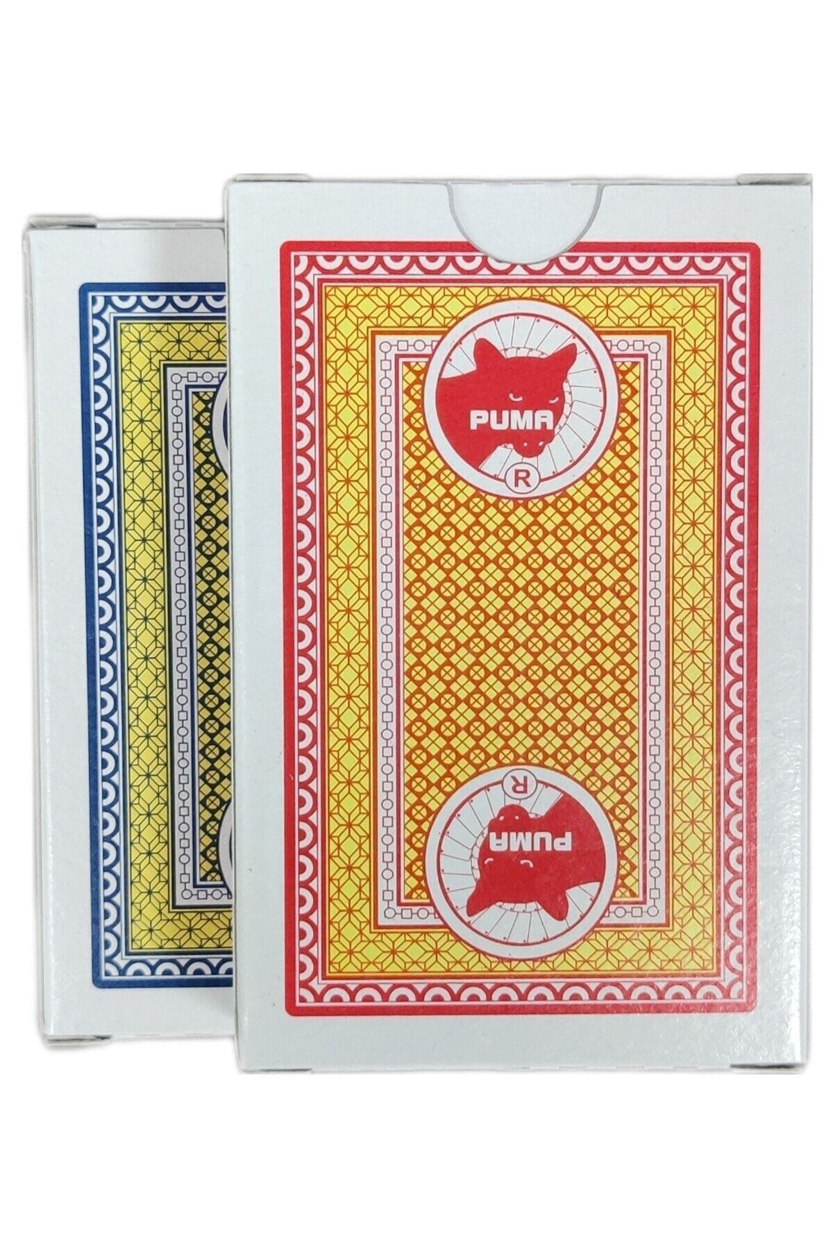 Gül Kirtasiye 2 Adet İskambil Standart Pişti Oyun Kağıdı Briç Batak 52 Oyun Kağ