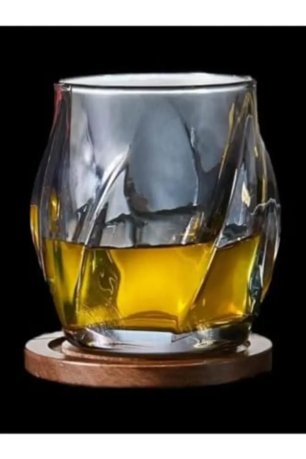 2 Adet İskandinav Tarzı Bardak Viski Burbon Kokteyl Bardağı T18,S