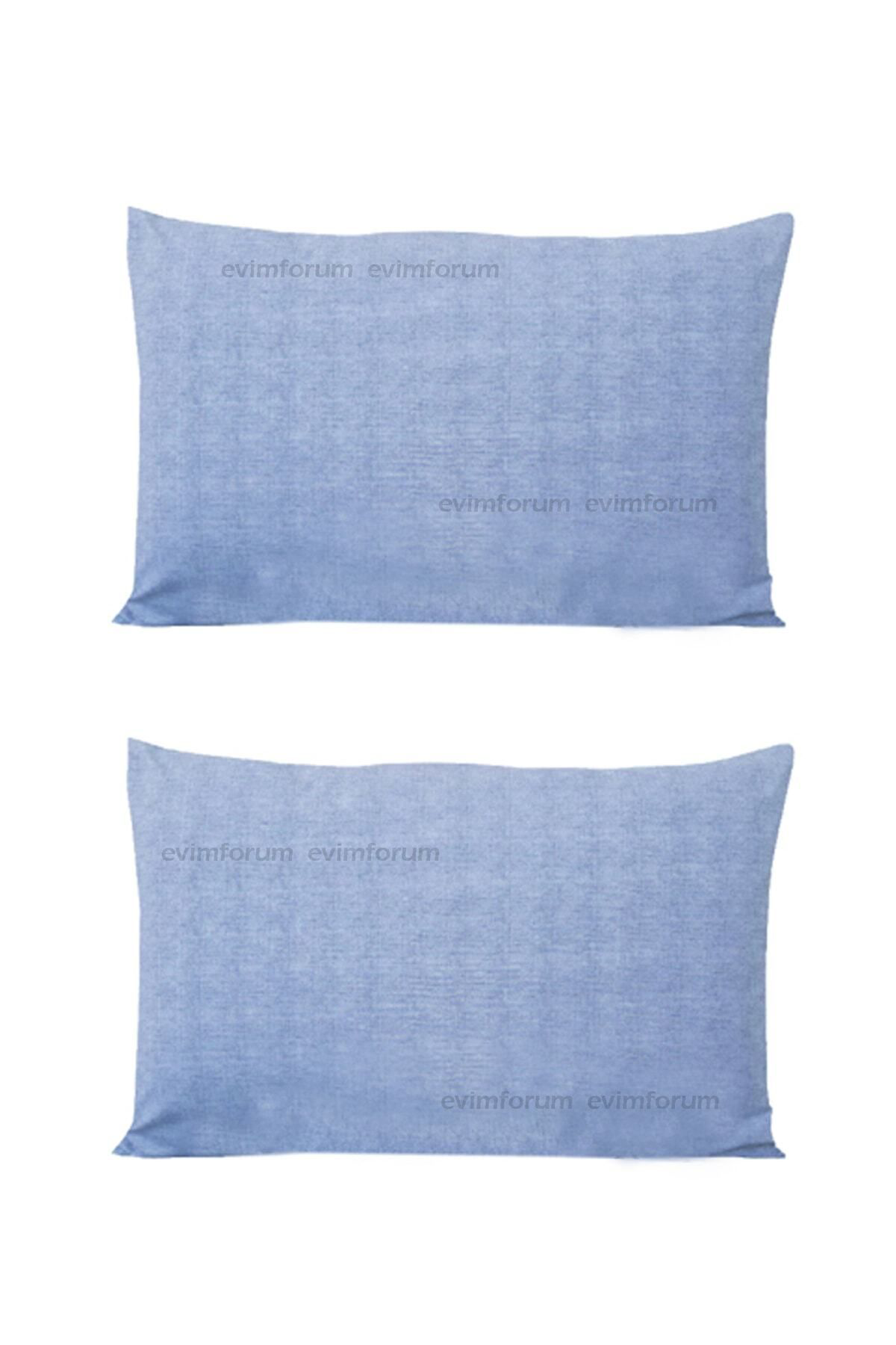 Formeya 2 Adet Kapakli Yastik Kilifi 5 Farkli Renk 50*70 Cm