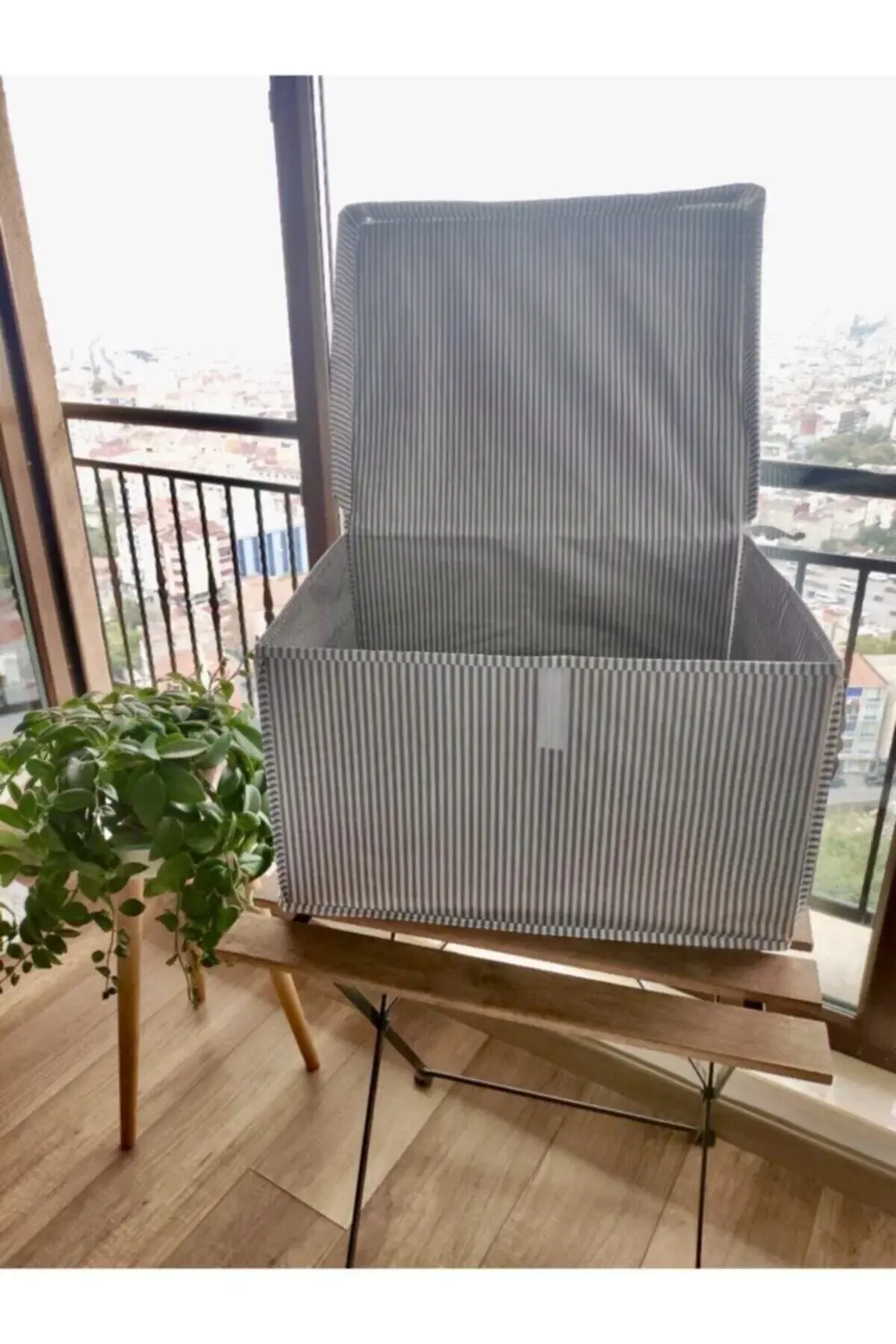 2 Adet - Kapaklı Çok Amaçlı Çamaşır-saklama-düzenleme Vb Hurç, Ku