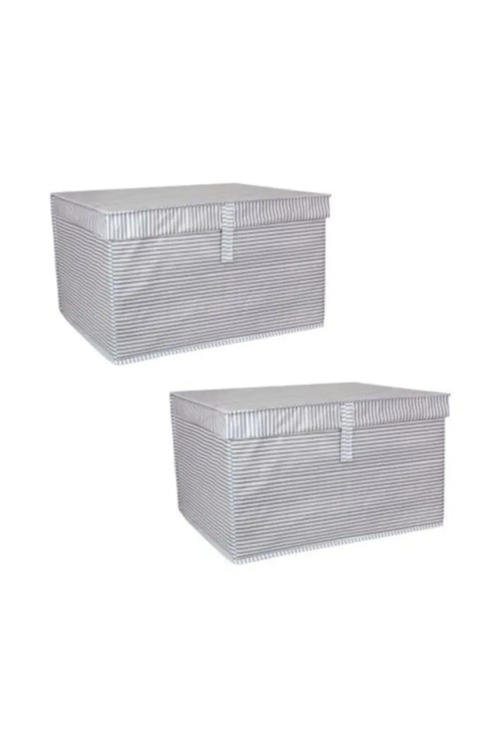 2 Adet - Kapaklı Çok Amaçlı Çamaşır-saklama-düzenleme Vb Hurç, Ku