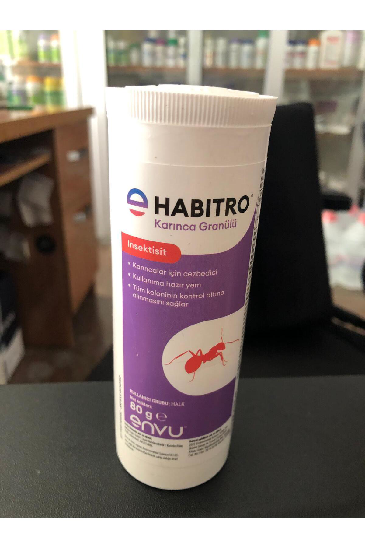 2 Adet Karınca Ilacı Habitro Karınca Beyaz Toz Granülü 80gr