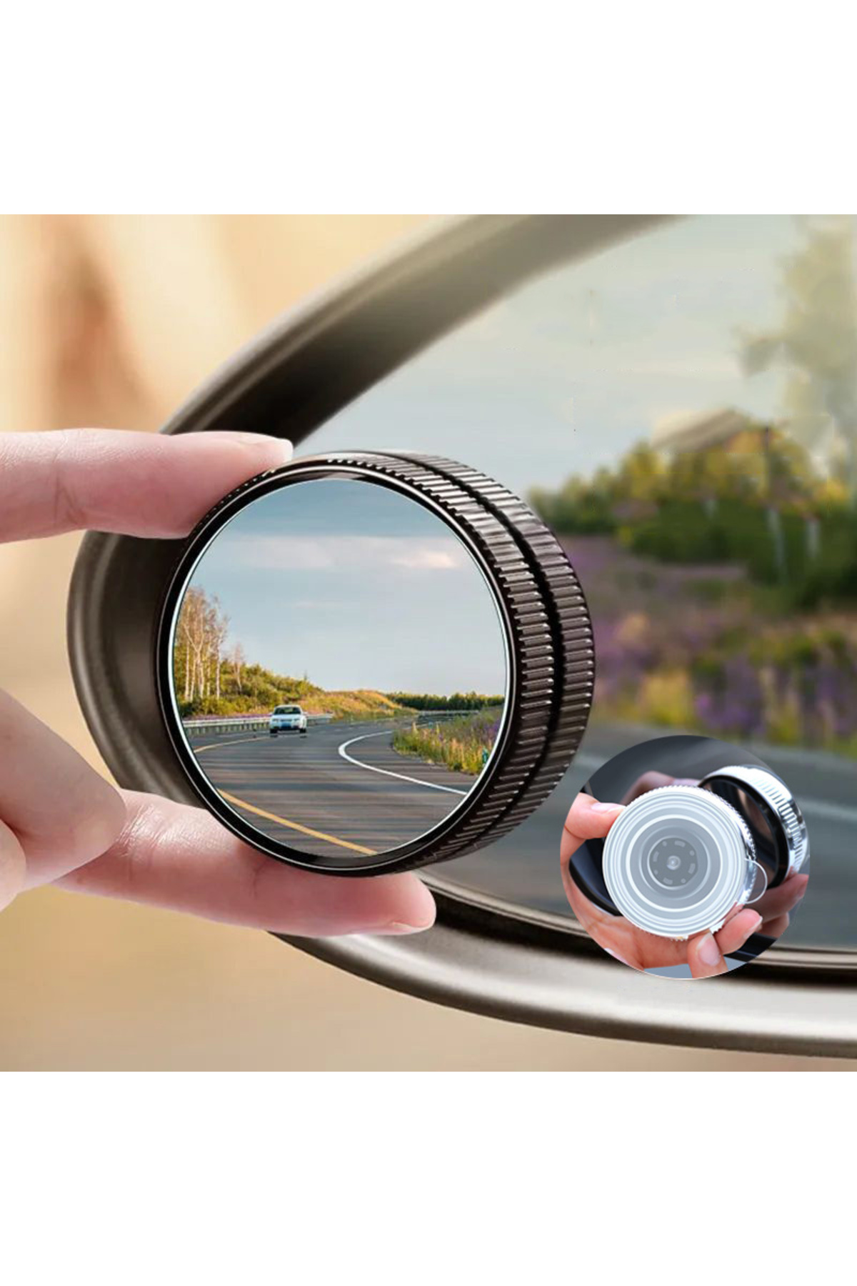 2 Adet Kör Nokta Aynası Araba Trafik Aynası Araba Dikiz Aynası Ta