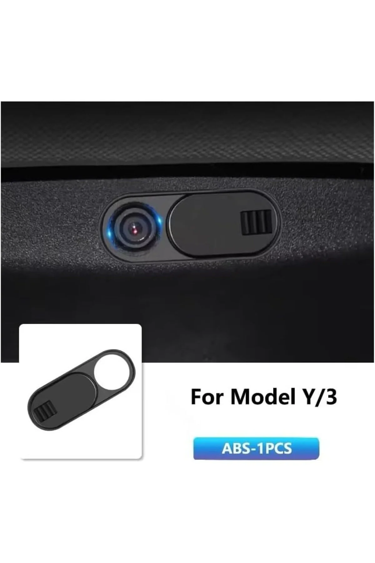 2 Adet Li Parts Tesla Model Y Juniper ve Model Y/3 ve Standart Model Uyumlu Kamera Kapatıcı, Kame