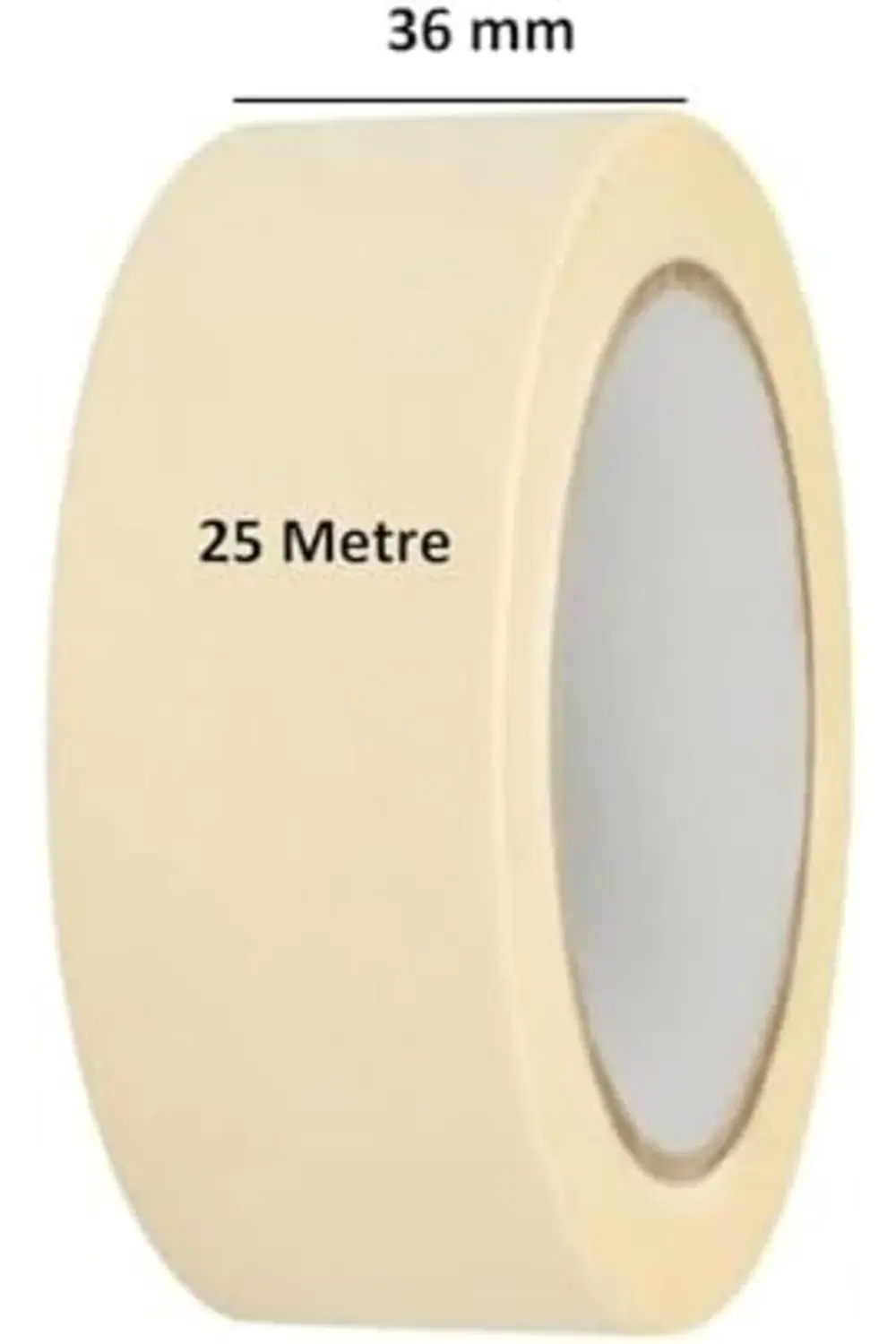 2 Adet Maskeleme Bandı Bandı 36mm X 25m Kağıt 1185222 2 Adet Maskeleme Bandı Bandı 36mm X 25m Kağıt 1185222