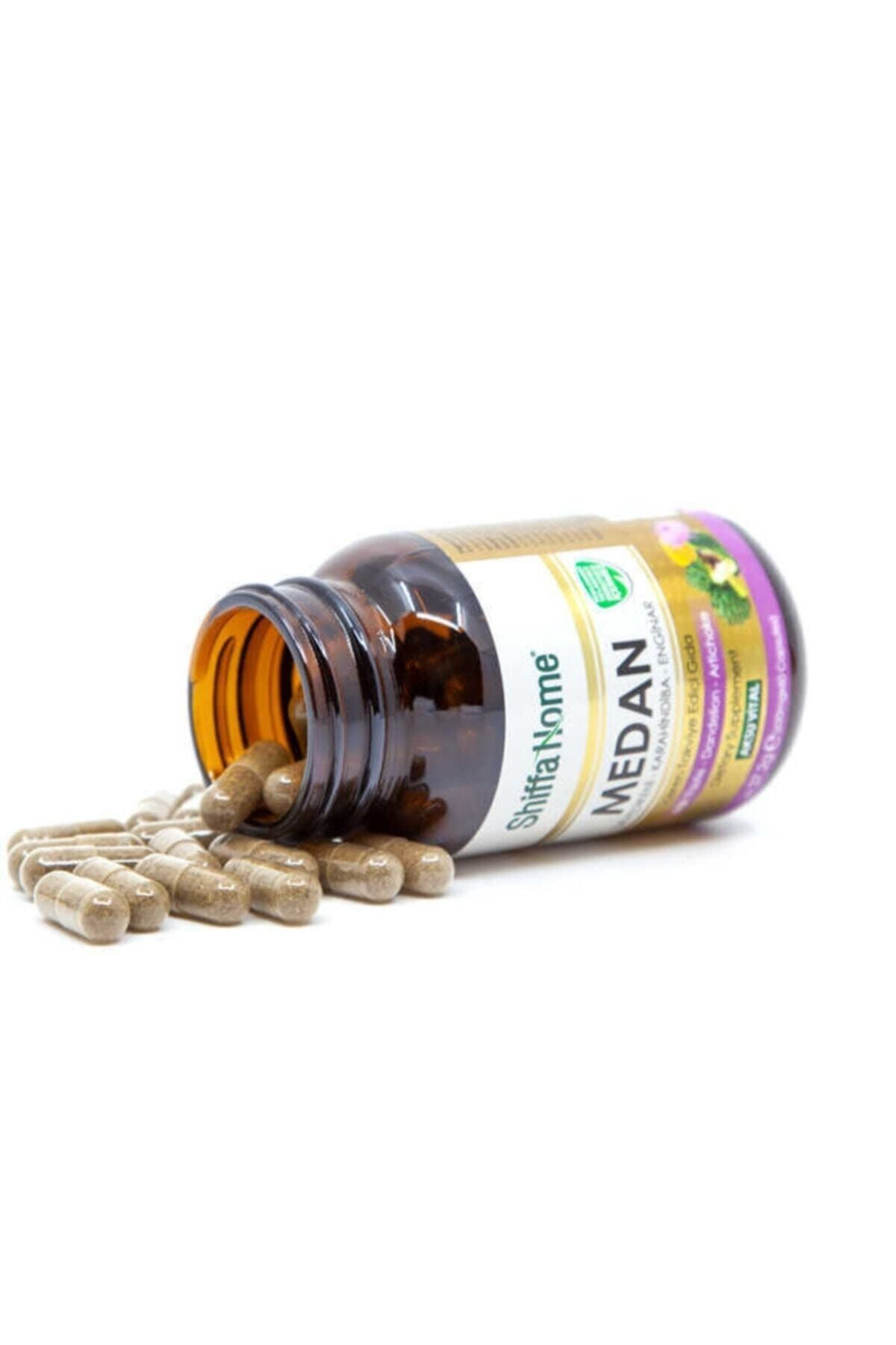 2 Adet Medan Devedikeni-Enginar-Hindiba 620 mg-60 Kapsül