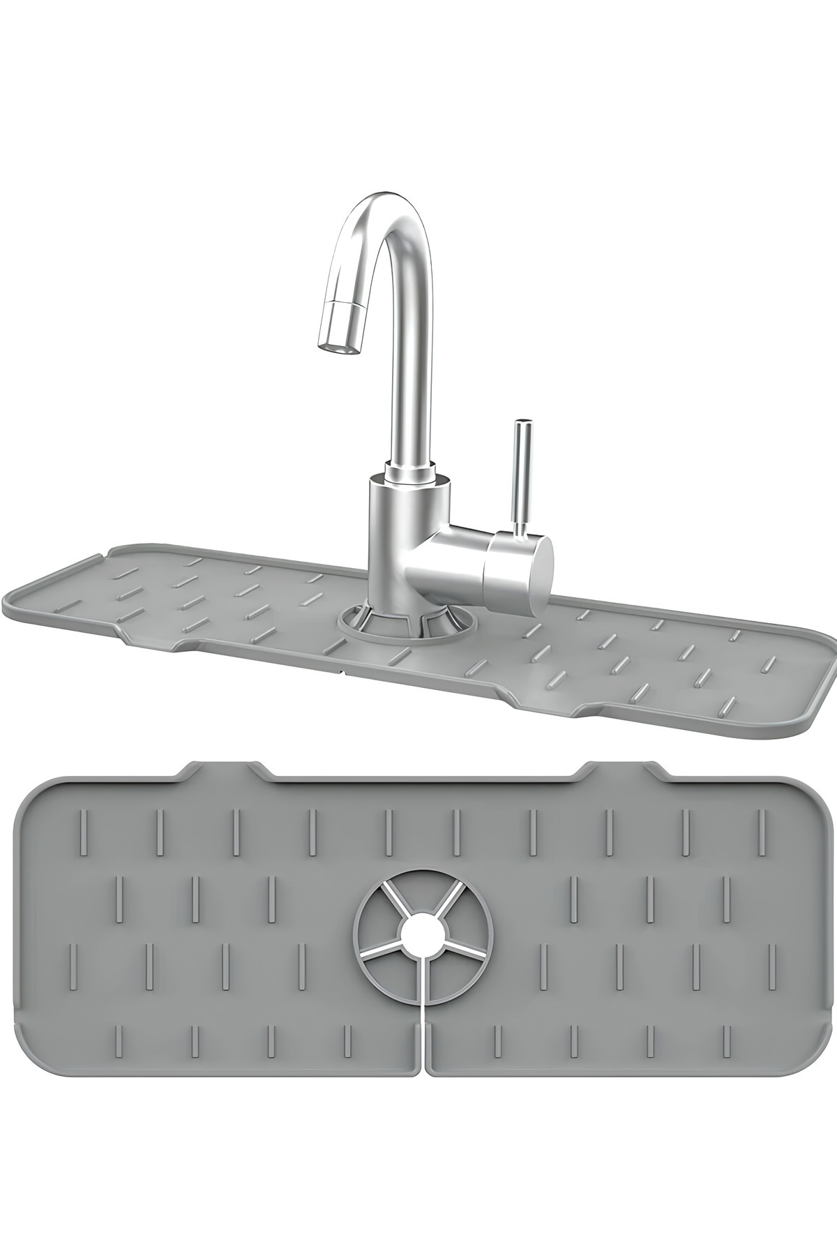 2 Adet Mutfak Lavabo Bataryası Musluk Altı Su Emici Matı Su Sızdı