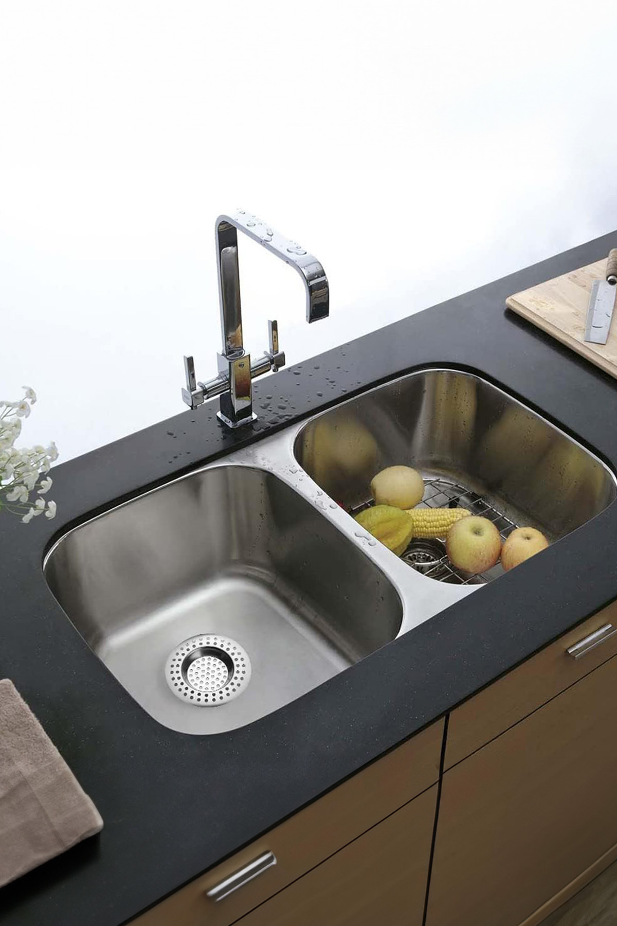 ( 2 Adet ) Mutfak Lavabo Küvet Banyo Tıkacı Ev Ofis Stüdyo Banyo 