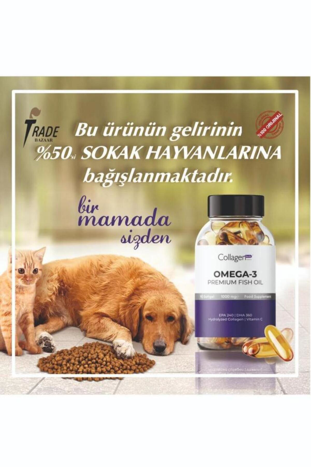 2 Adet Omega-3 Premium Fish Oil 90 Softgel X 1000mg, Balık Yağı, 