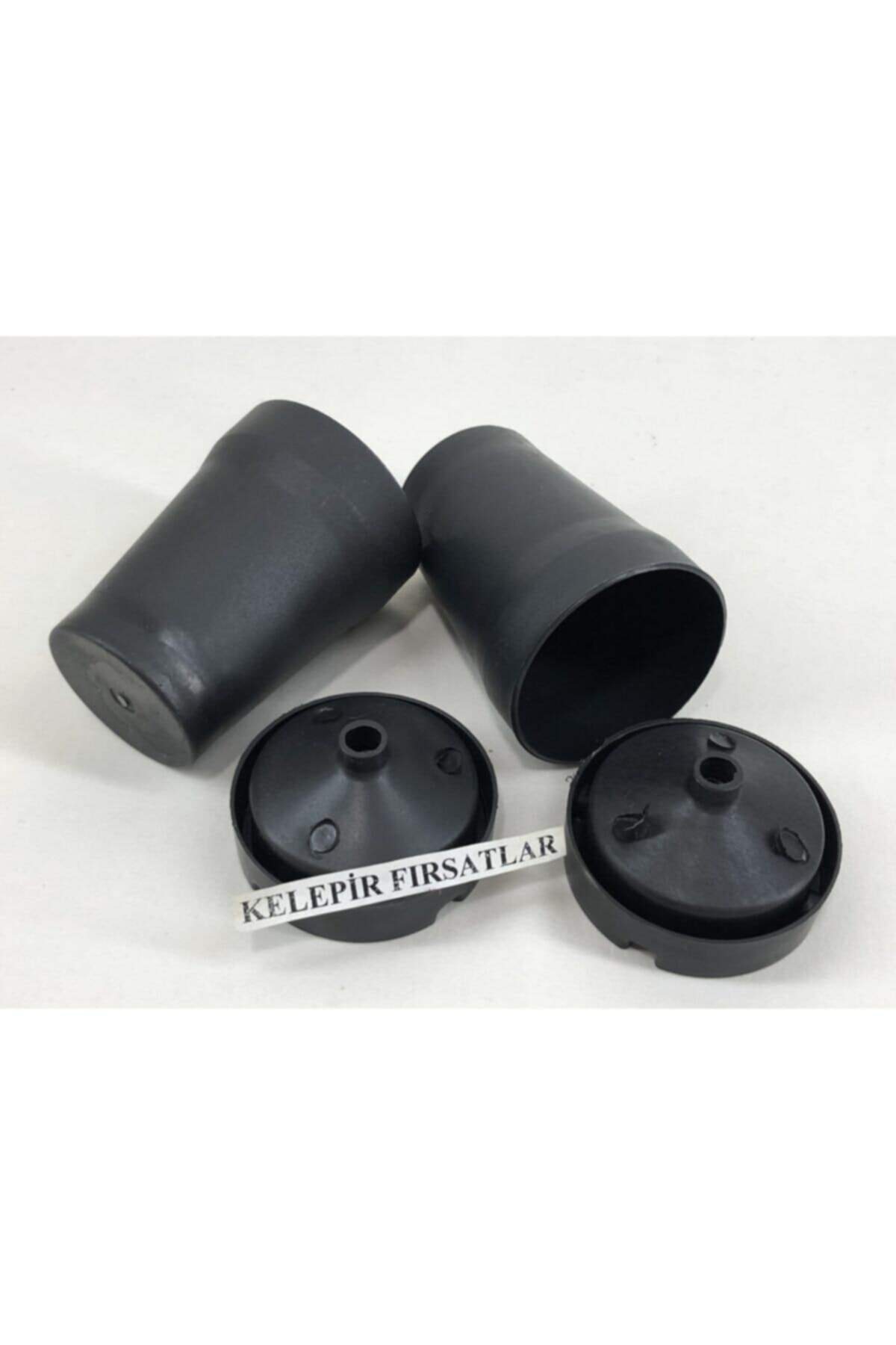 2 Adet Özel Tasarım Dumansız Kokusuz Siyah Kül Tablası