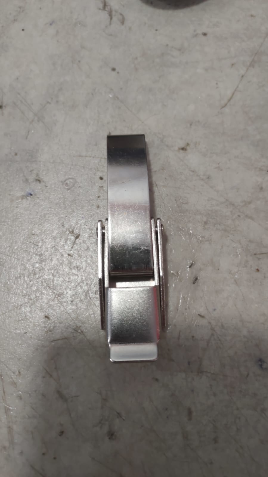 2 Adet Paslanmaz Çelik Alet Kutusu Kelepçeleri