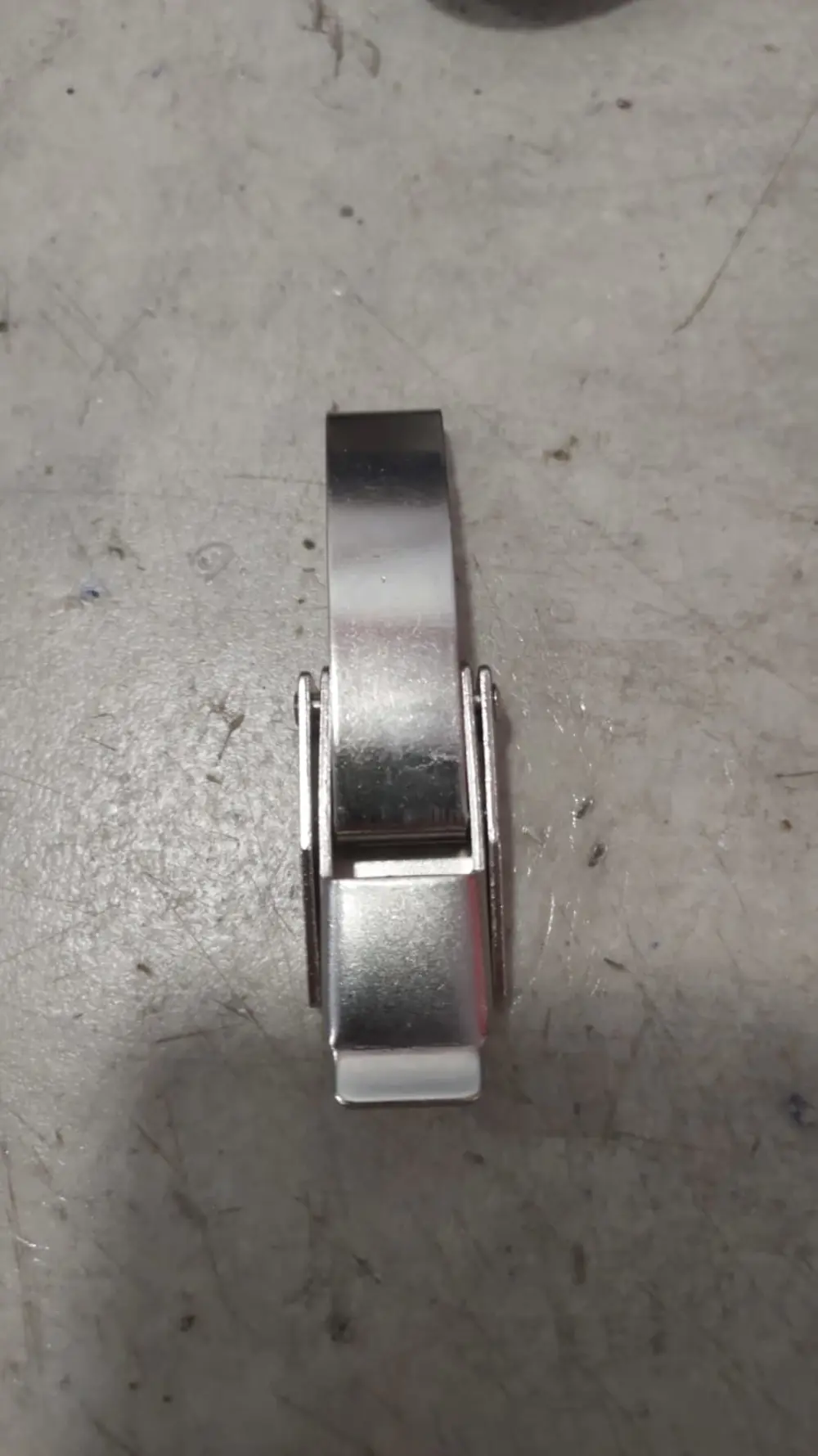 2 Adet Paslanmaz Çelik Alet Kutusu Kelepçeleri