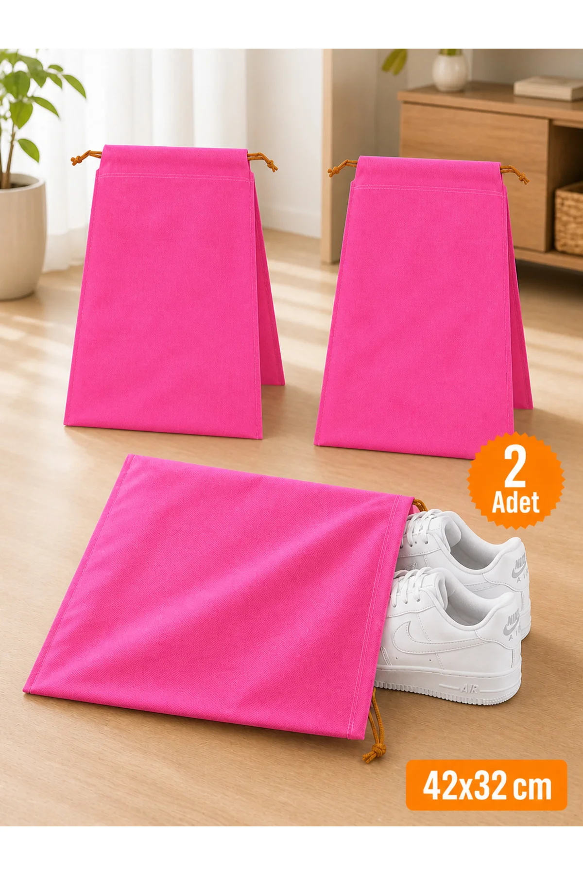 2 Adet Pembe Büzgülü Ayakkabı Saklama Çantası Seyahat Hurcu Çok Amaçlı Dolap Çekmece Valiz Düzenleyici 2 Adet Pembe Büzgülü Ayakkabı Saklama Çantası Seyahat Hurcu Çok Amaçlı Dolap Çekmece Valiz Düzenleyici