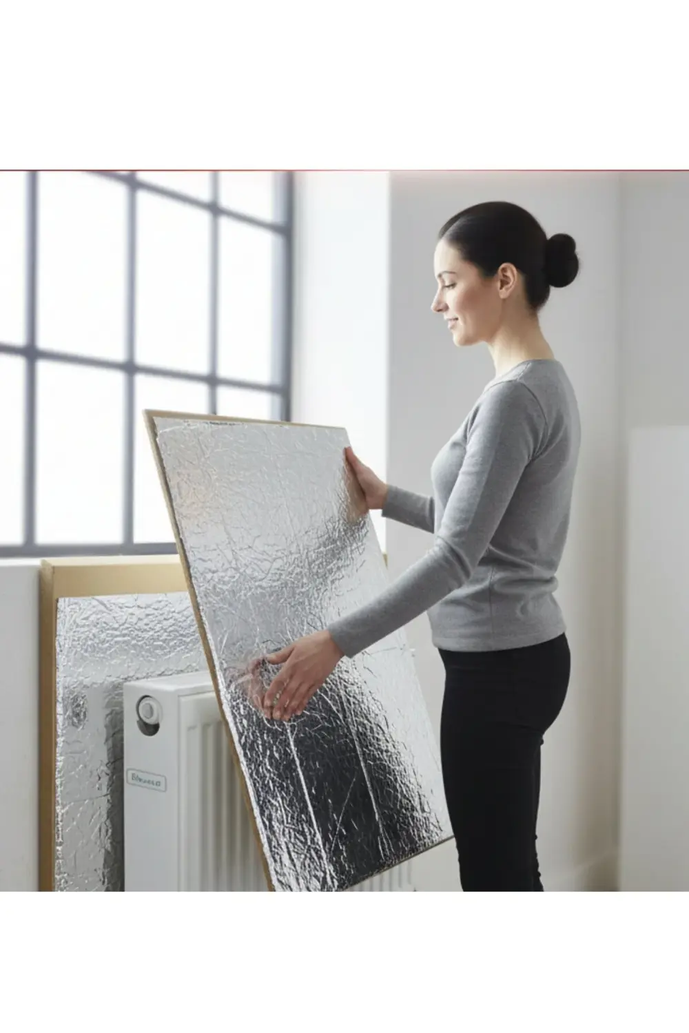 2 Adet Petek Arkası Isı Yalıtım Levhası, Enerji ve Isı Tasarrufu