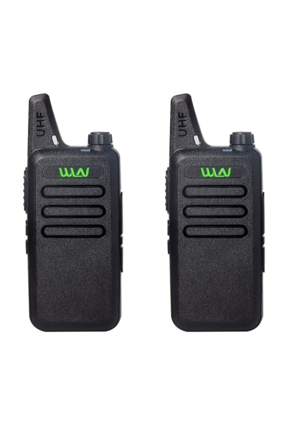 2 ADET Pratik Aç Kullan Ayar Gerektirmez El Telsizi Hastane Polik