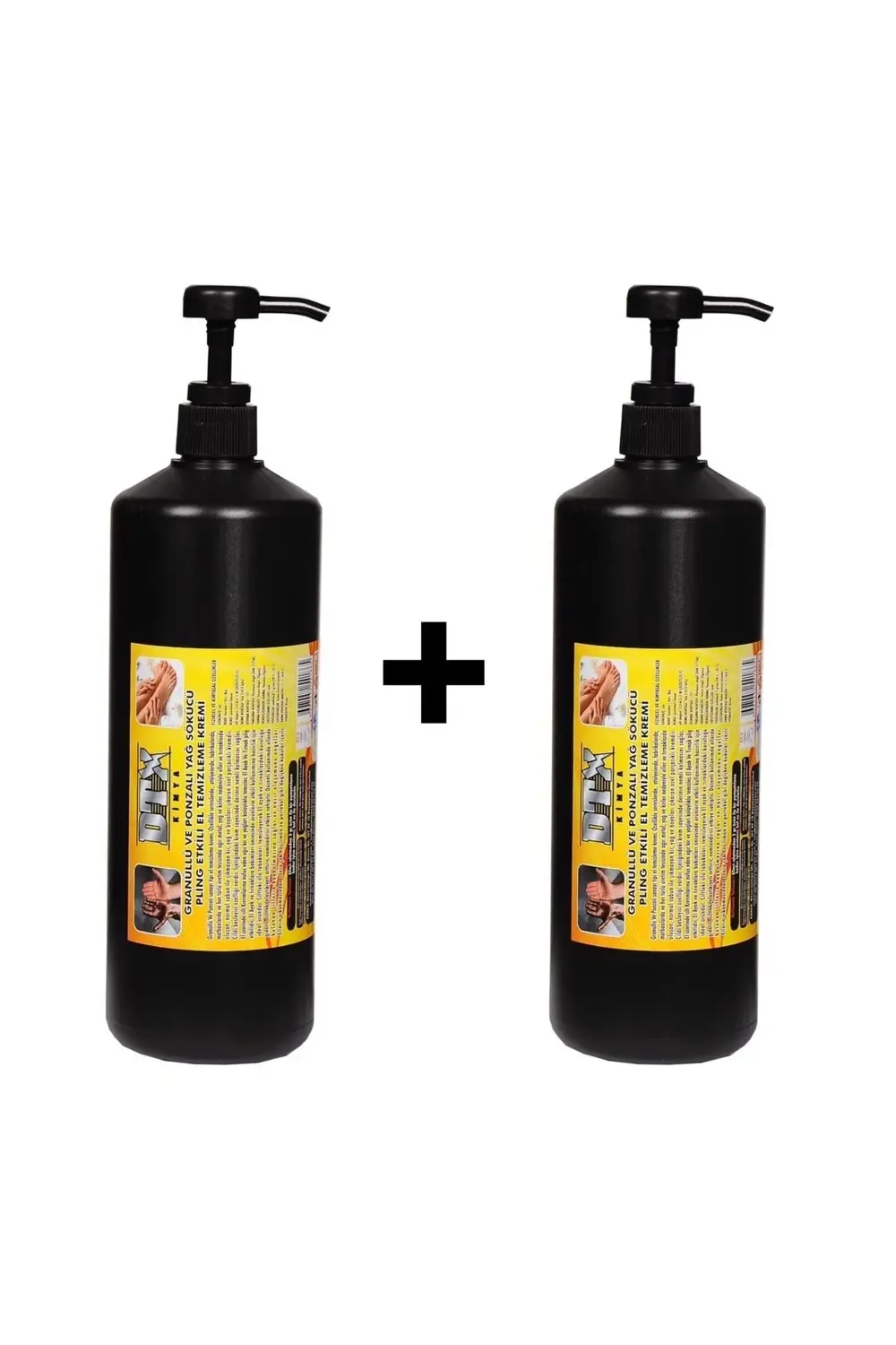 2 Adet Sanayi Tipi Granürlü El Temizleme Kremi ( Sabunu ) 1 Kg