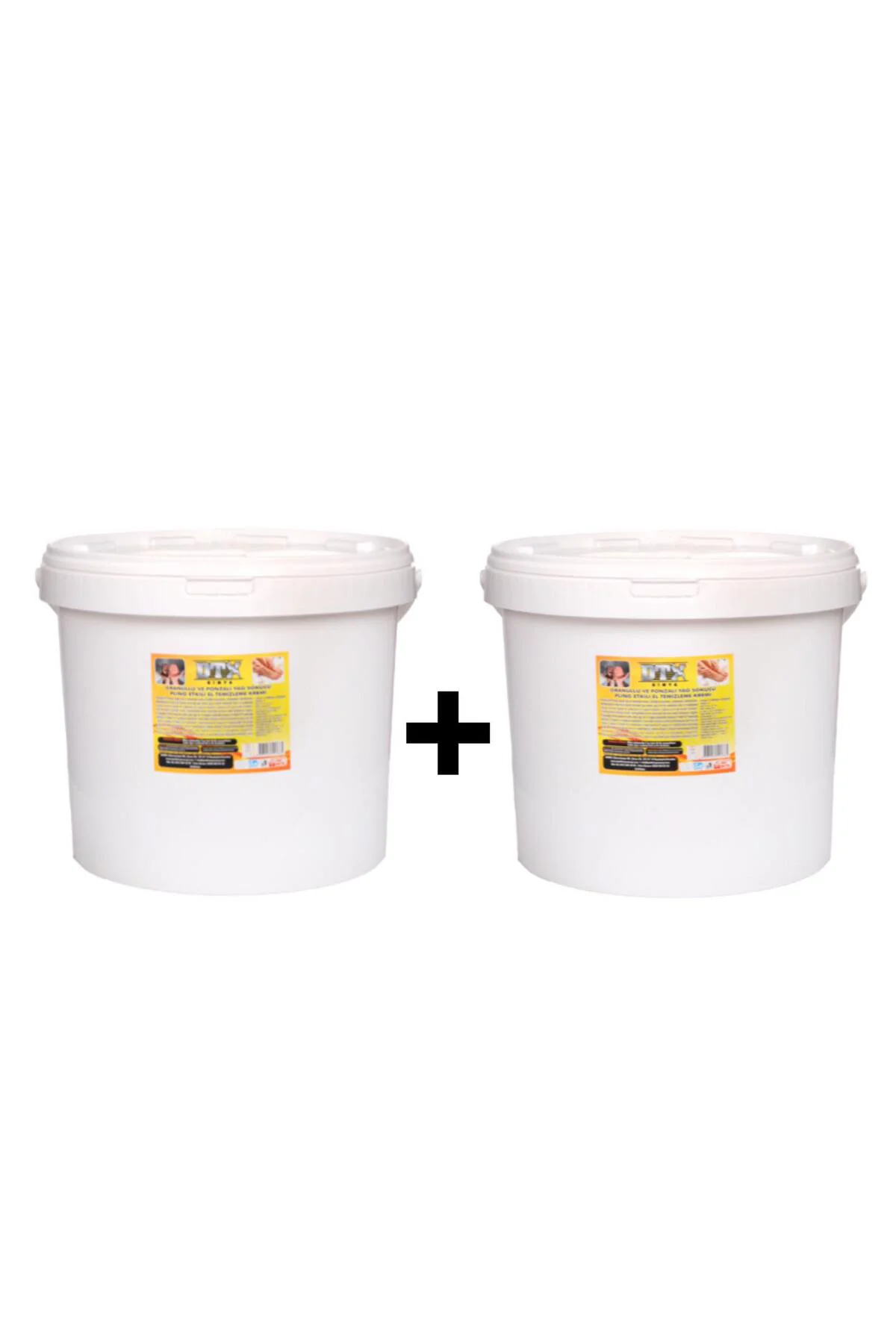 2 Adet Sanayi Tipi Kumlu El Temizleme kremi (Sabunu) 15 kg