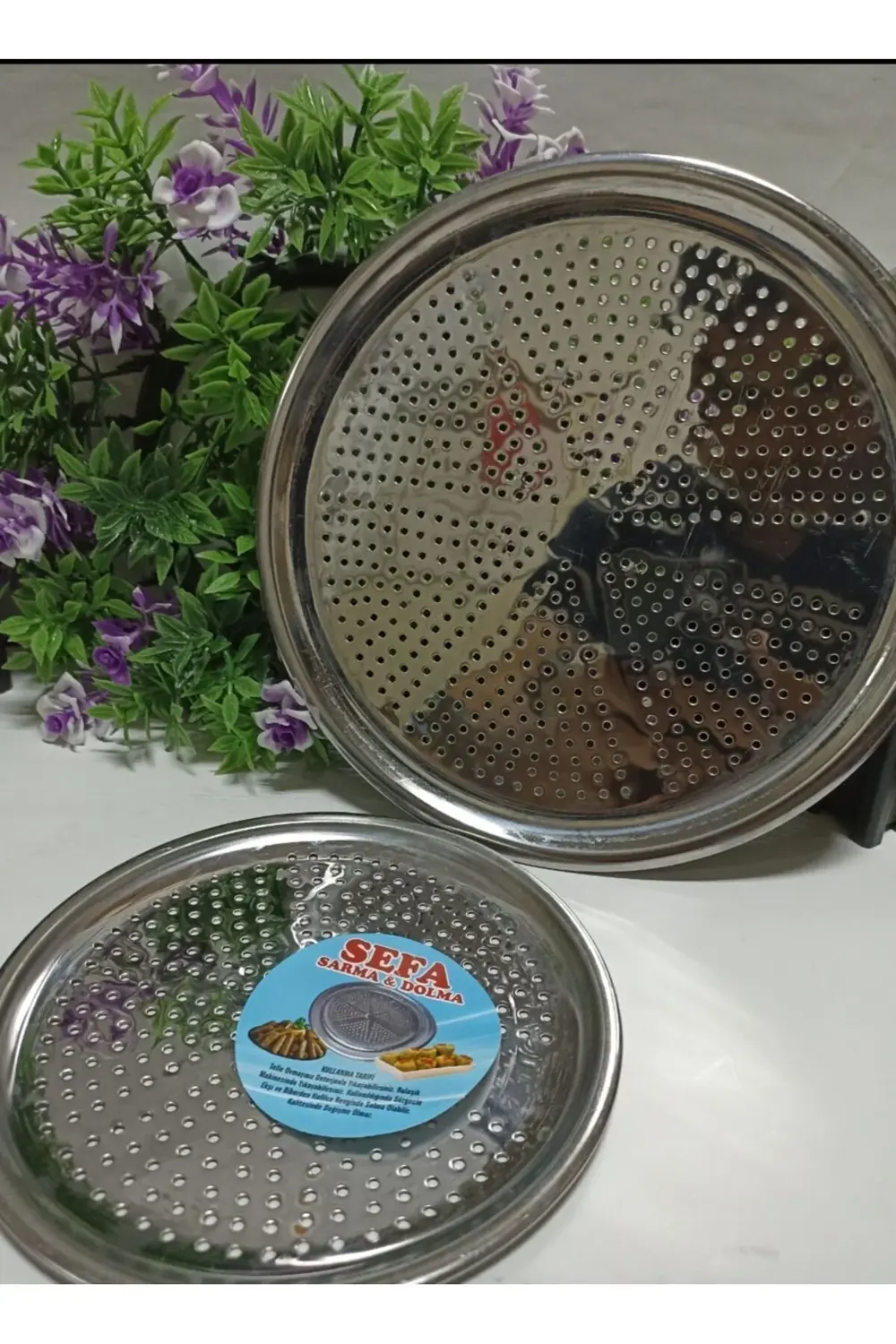 2 adet sarma dolma altlığı & sarma dolma aparatı 17 & 23 cm