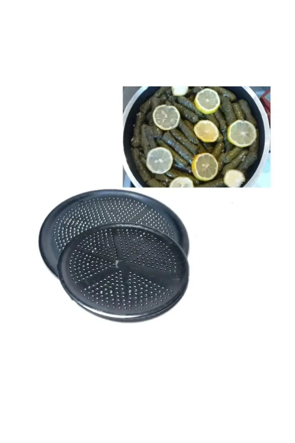 2 adet sarma dolma altlığı & sarma dolma aparatı 17 & 23 cm