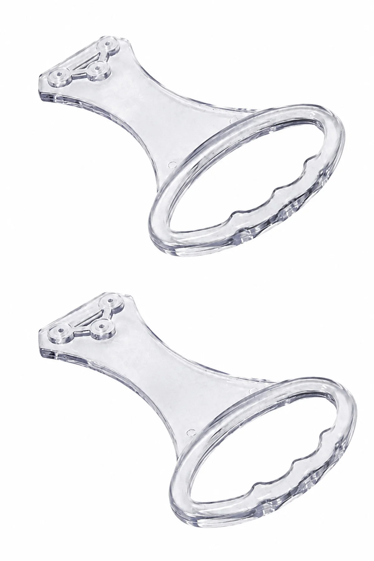 2 Adet Şeffaf Baza Kulpu – Ergonomik Tutma Saplı Dayanıklı Şeffaf Baza Kaldırma Kulpu – 3 Nokta Montajlı Mobilya Baza Tutacağı 2 Adet Şeffaf Baza Kulpu – Ergonomik Tutma Saplı Dayanıklı Şeffaf Baza Kaldırma Kulpu – 3 Nokta Montajlı Mobilya Baza Tutacağı - Görsel 4