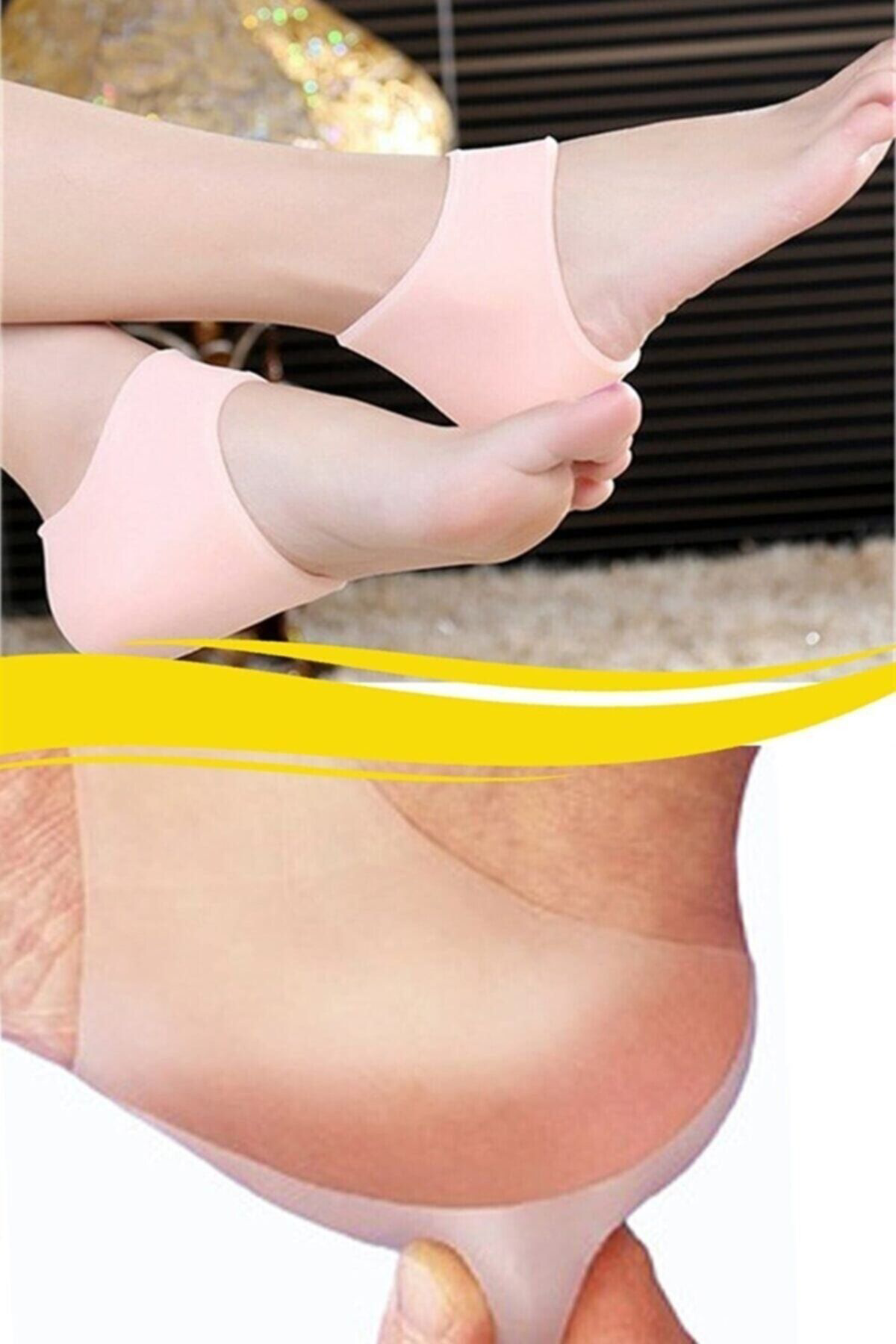 2 Adet Silikon Yumuşak Topuk Koruyucu Topuk Dikeni Topuk Gömleği 
