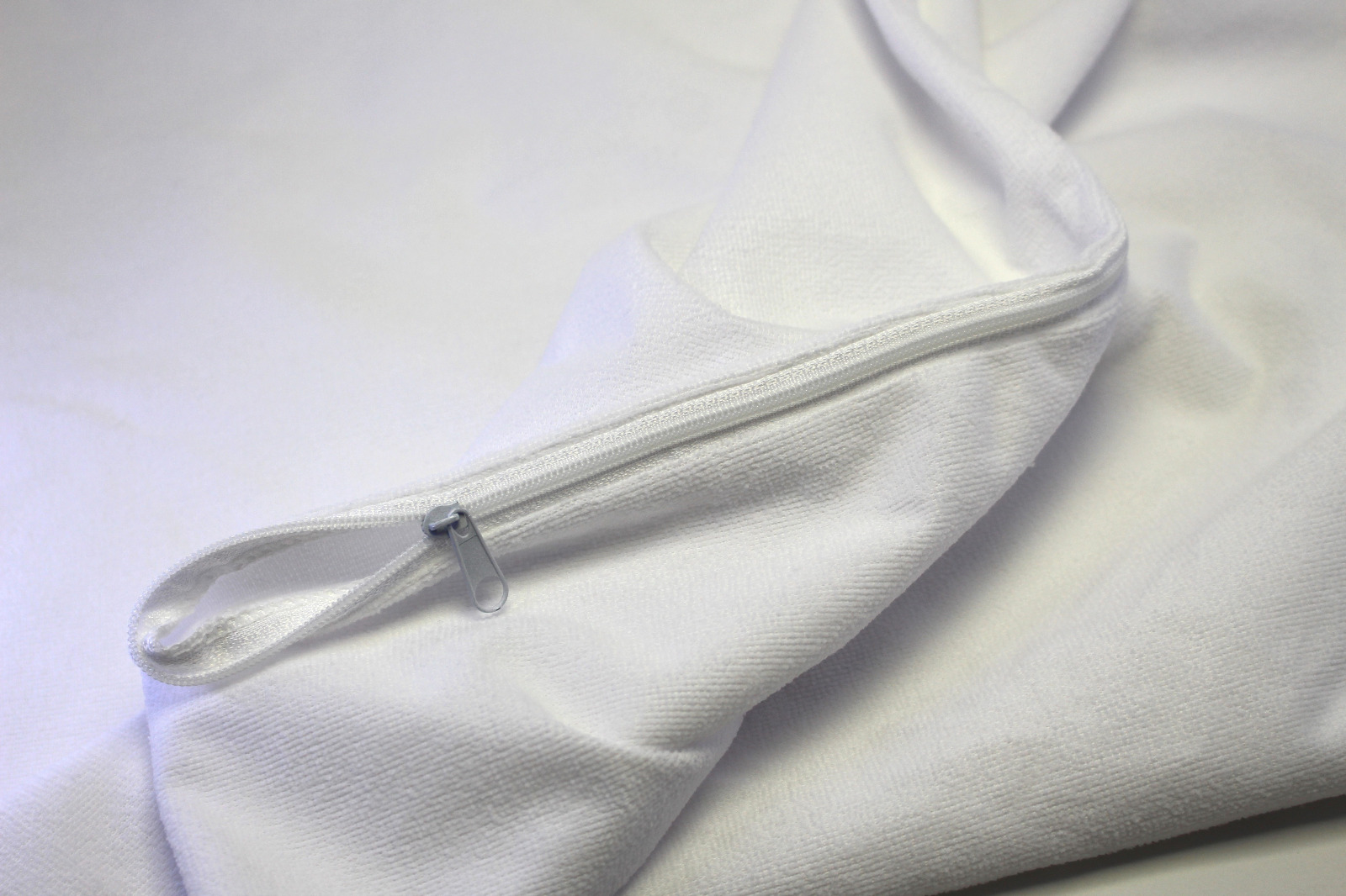 2 Adet Sıvı Su Geçirmez Terletmez %100 Pamuk Yastık Alezi Fermuar