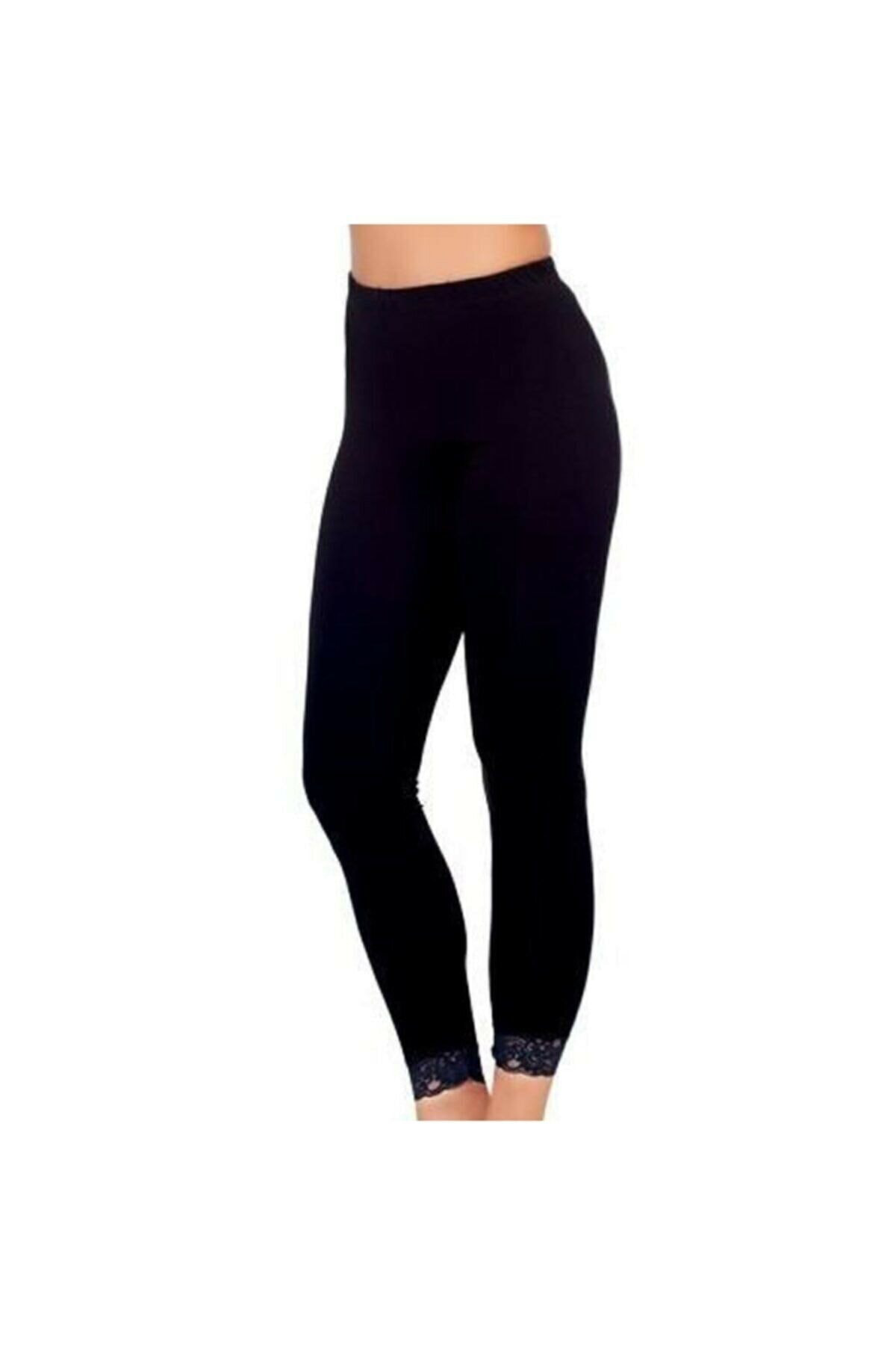 Tutku 2 Adet Siyah Renk Uzun Tayt