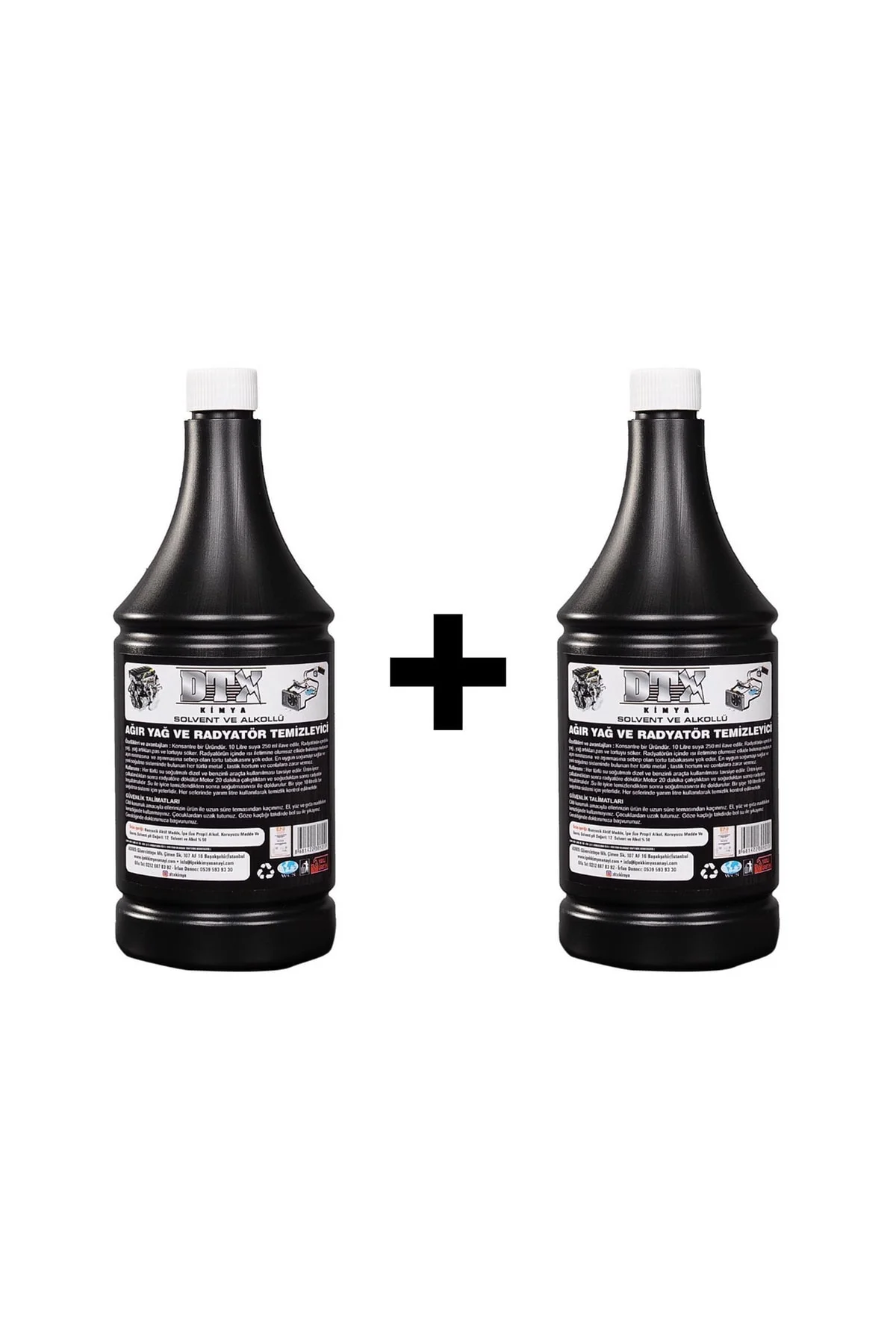 2 Adet Solventli Turbo ve Intercooler Sistemi Temizleyici 1 lt