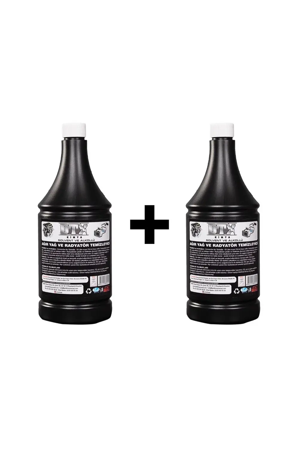 2 Adet Solventli Turbo ve Intercooler Sistemi Temizleyici 1 lt
