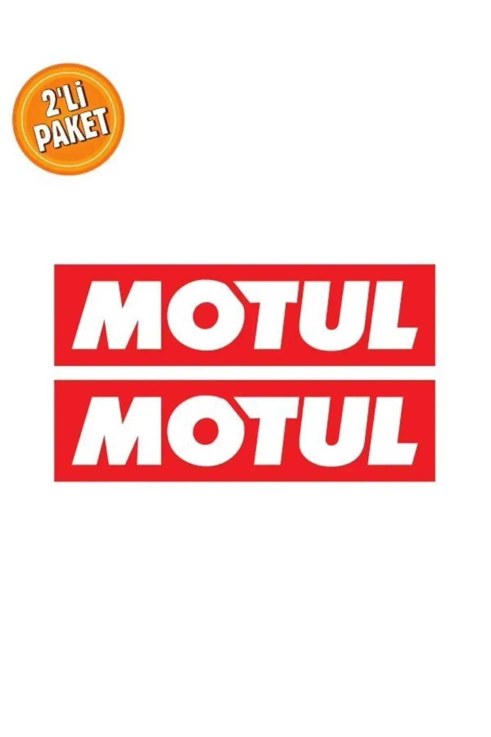 2 Adet Sticker 15 X 4cm Yağ Sticker
