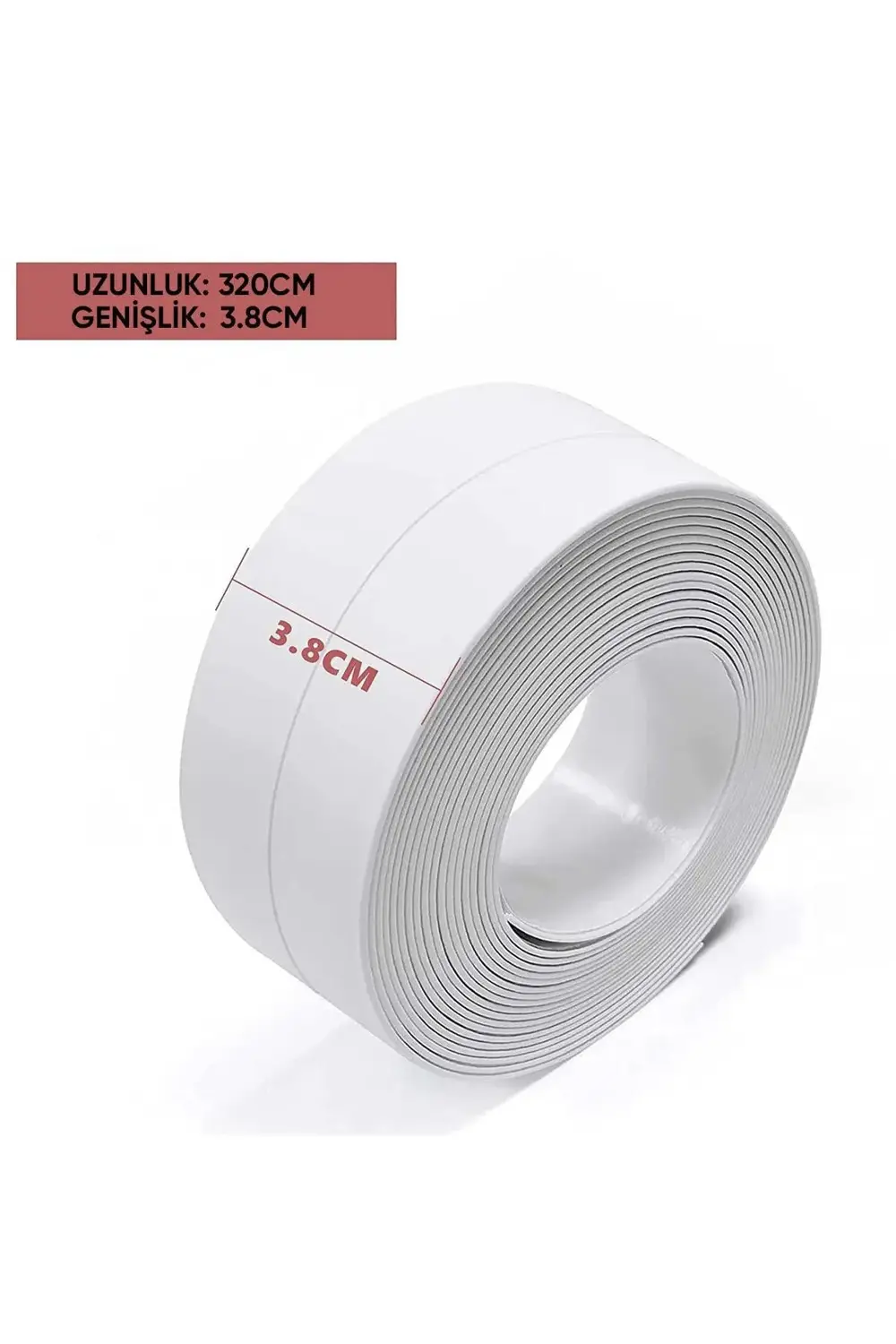 2 Adet Su Sızdırmaz Geçirmez Bant Lavabo Küvet Kenar Bandı Küvet