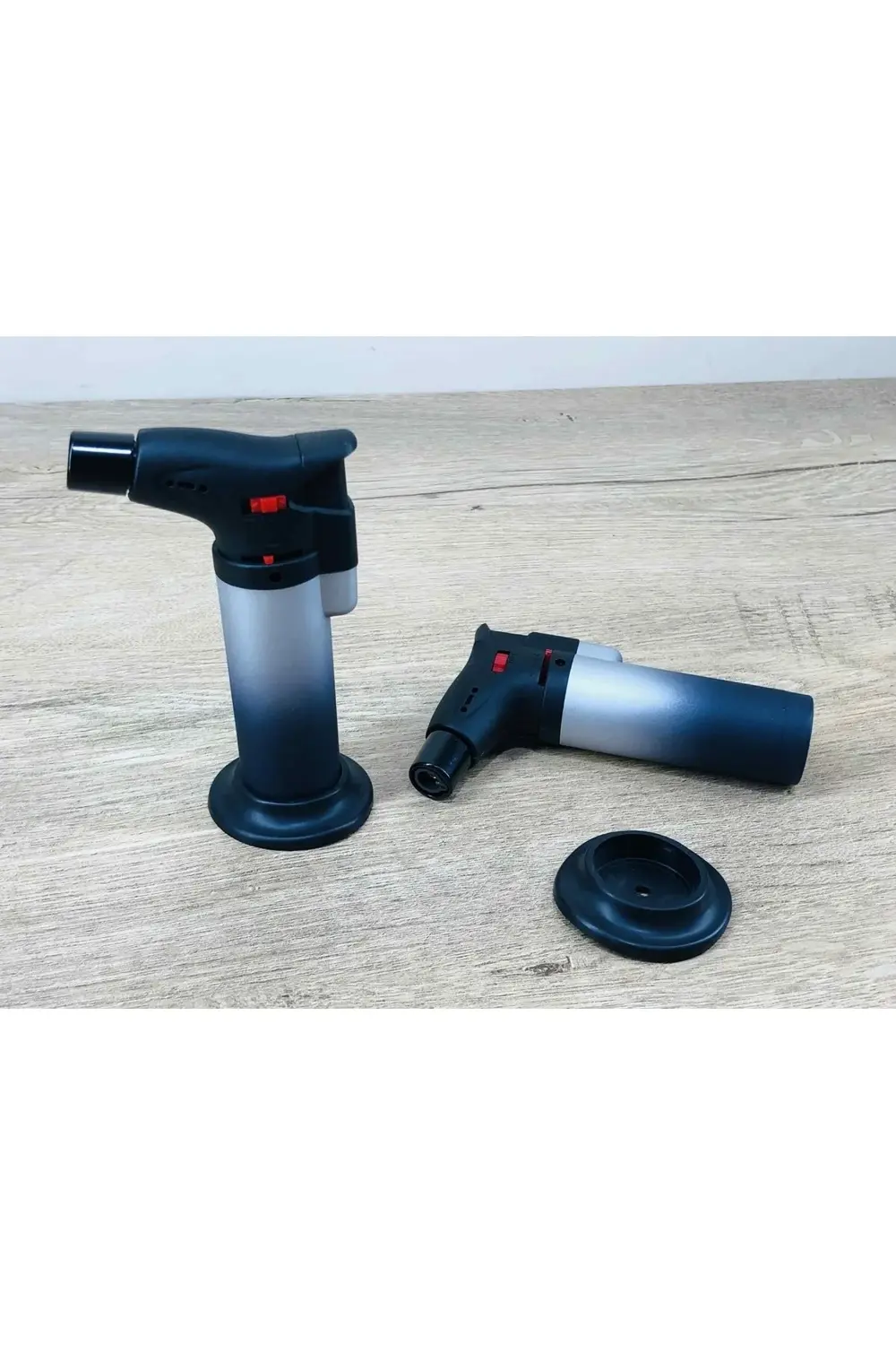 2 Adet Süper Mavi Pürmüz Alevli Alevli Doldurulabilir Pratik Kamp