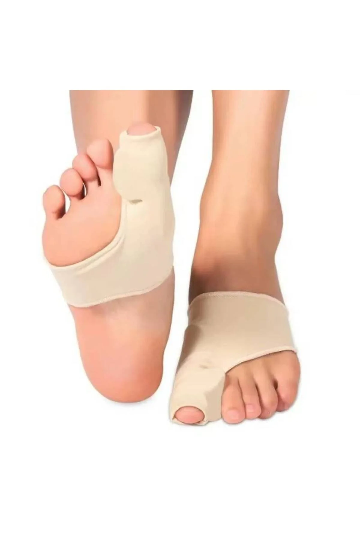 2 Adet Tekstil Makaralı Bunyon Koruyucu Halluks Valgus 2 Adet Tekstil Makaralı Bunyon Koruyucu Halluks Valgus