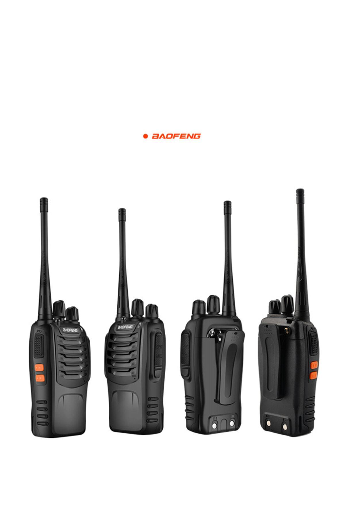 2 Adet Telsiz Zt-v68 Cy Baofeng 999s Telsiz Kulaklık Hediyeli
