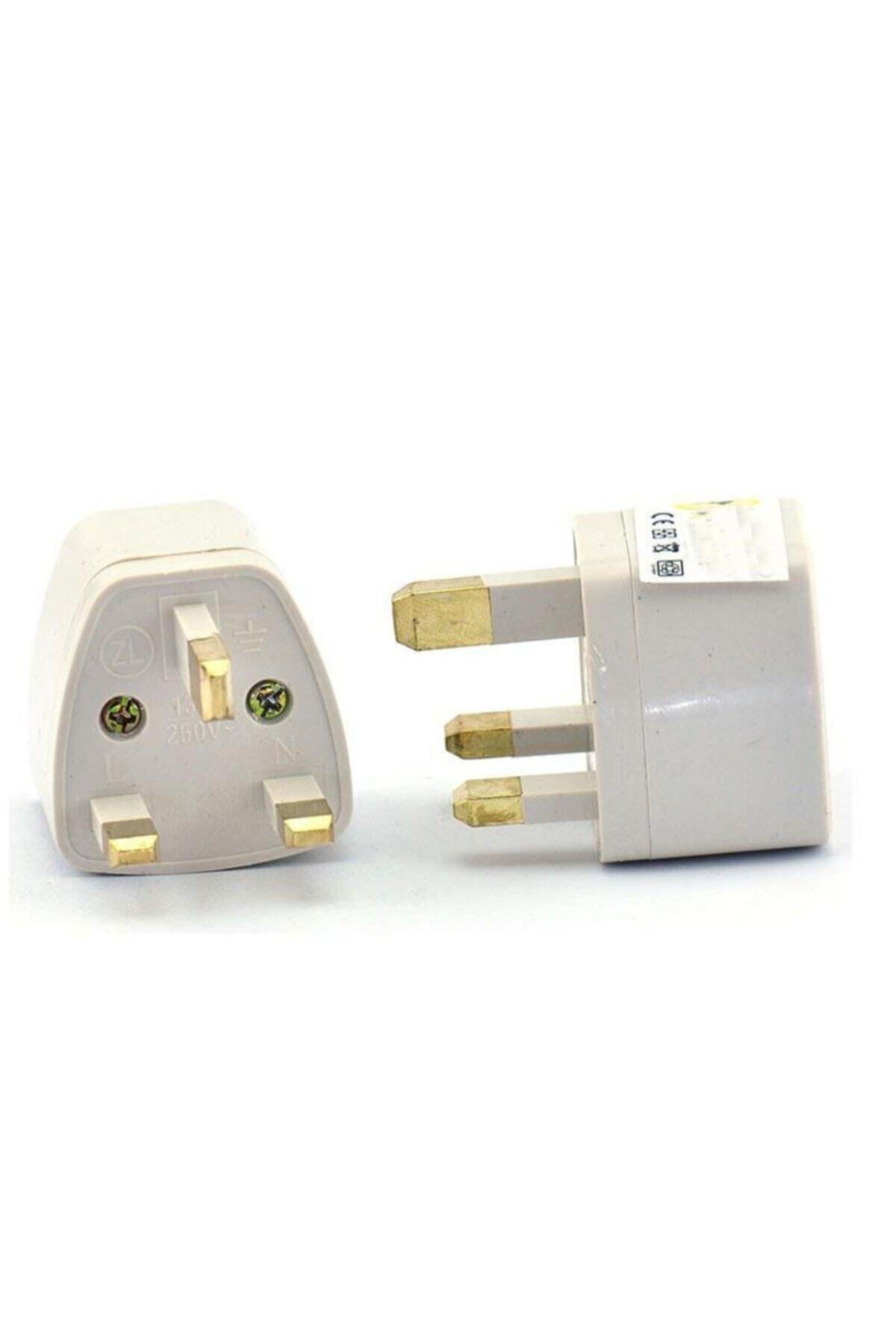 2 Adet Türk Elektrik Prizini Birleşik Arap Emirlikleri Topraklı P