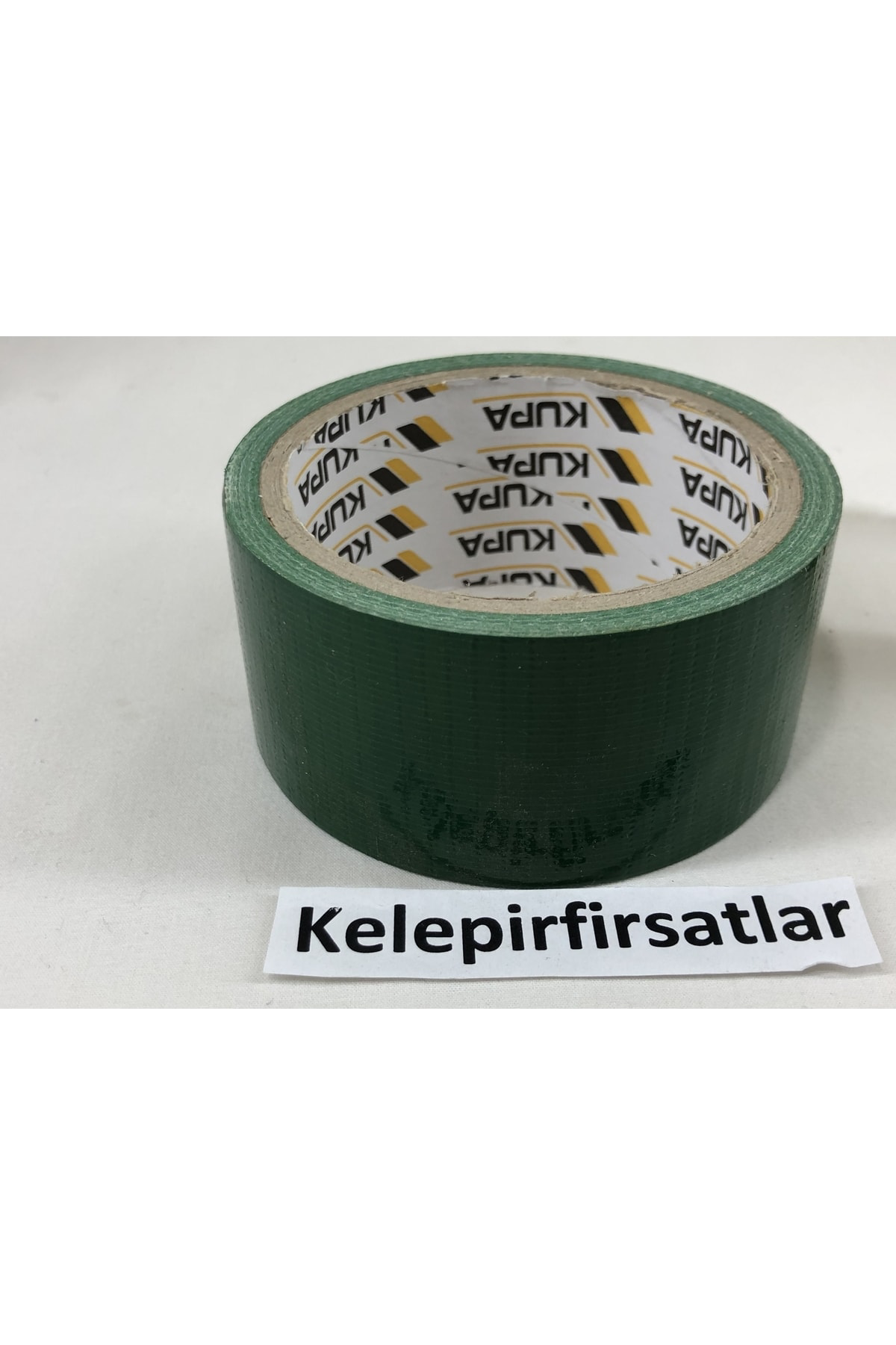2 Adet Türk Malı 10 Metre Yeşil Renkli Tamir Bandı 48mm Genişlik 