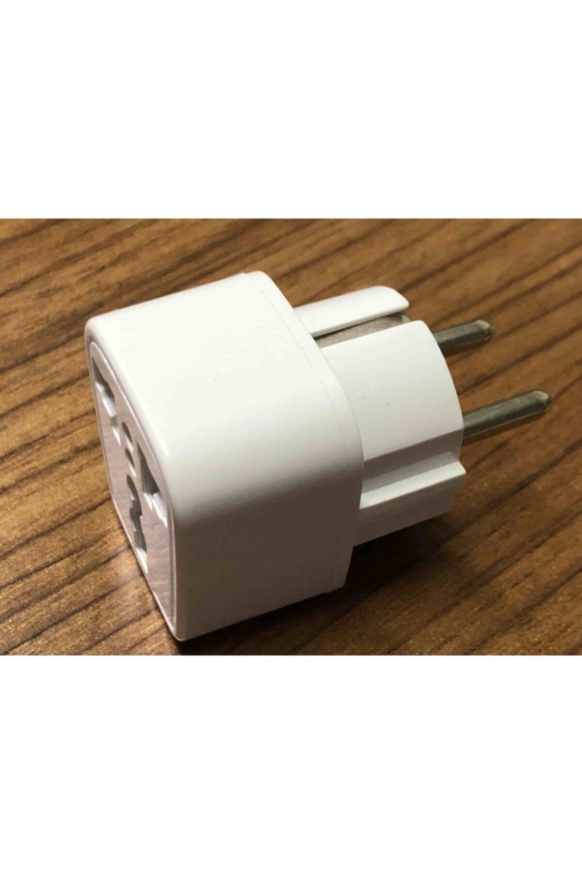 2 Adet Üniversal Çevirici Priz Amerikan Ingiliz Topraklı Elektrik