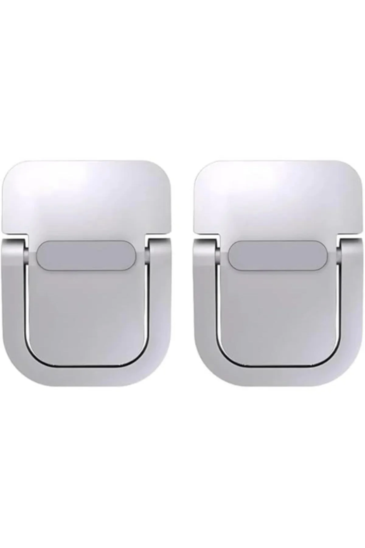 2 Adet Yapışkanlı Katlanılabilir Laptop Standı Portatif Macbook Bilgisayar Laptop Stand Ayagi