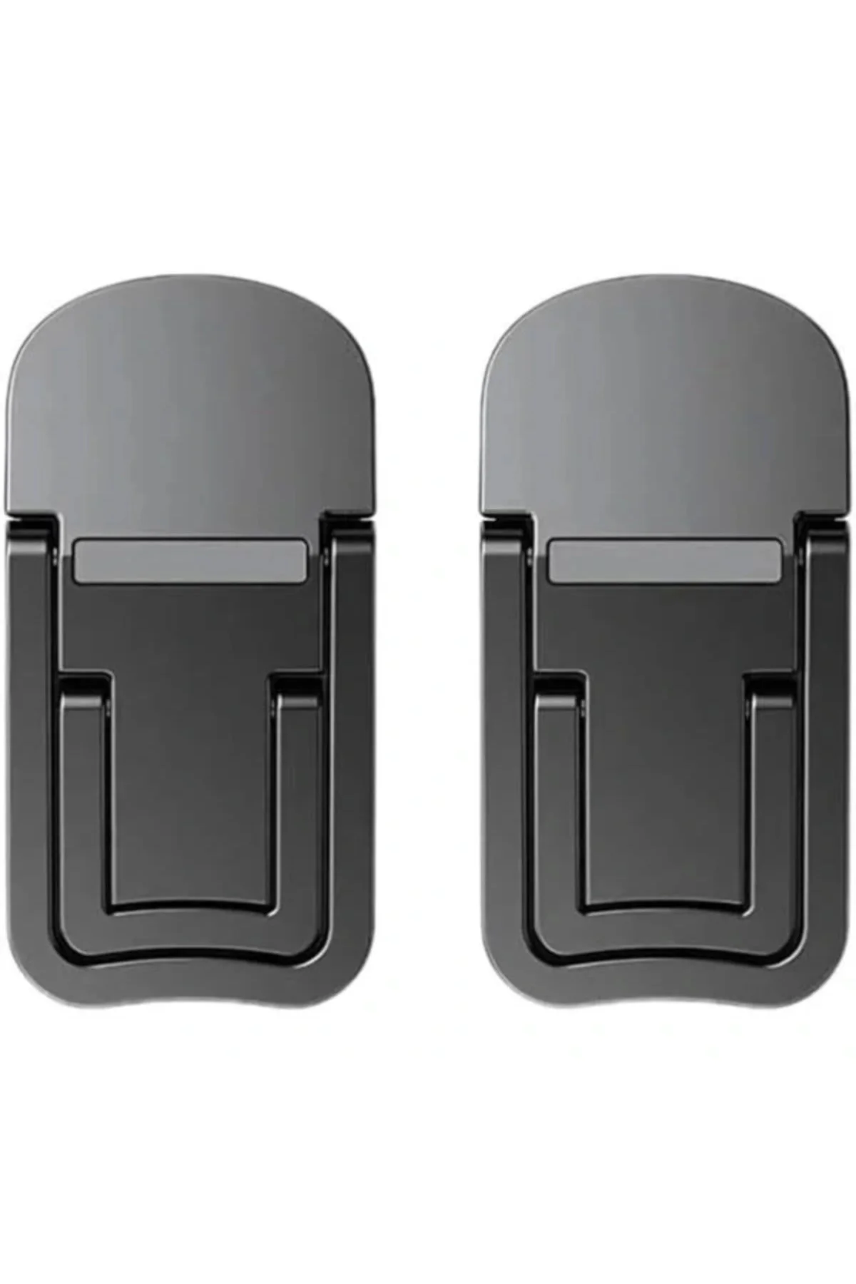 2 Adet Yapışkanlı Katlanılabilir 2 Kademe Yükseklik Ayarlı Laptop Standı Laptop Stand Ayağı