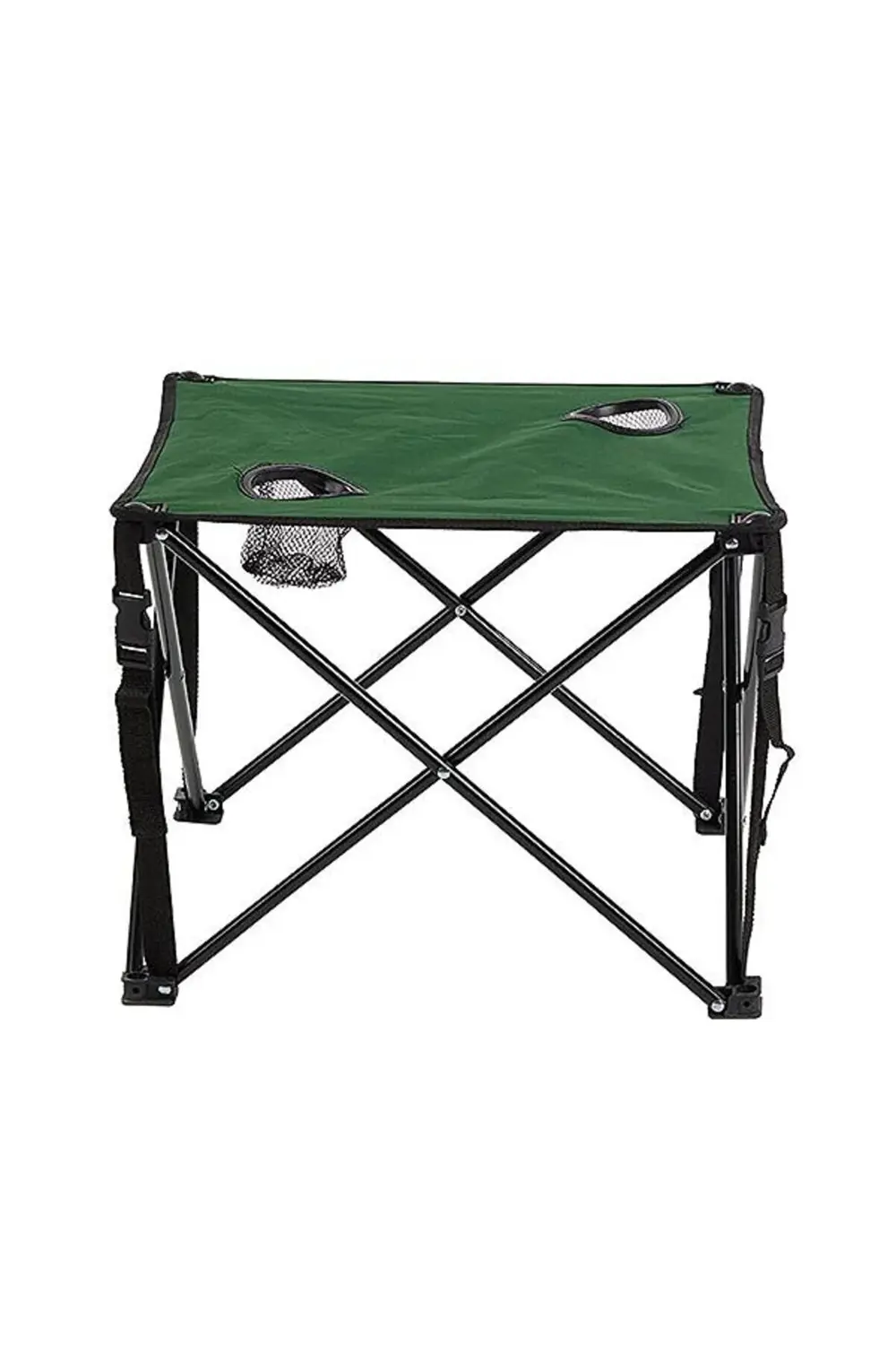 2 Adet Yeşil Katlanır Kamp Sandalyesi ve 1 Adet Yeşil Katlanır Ka