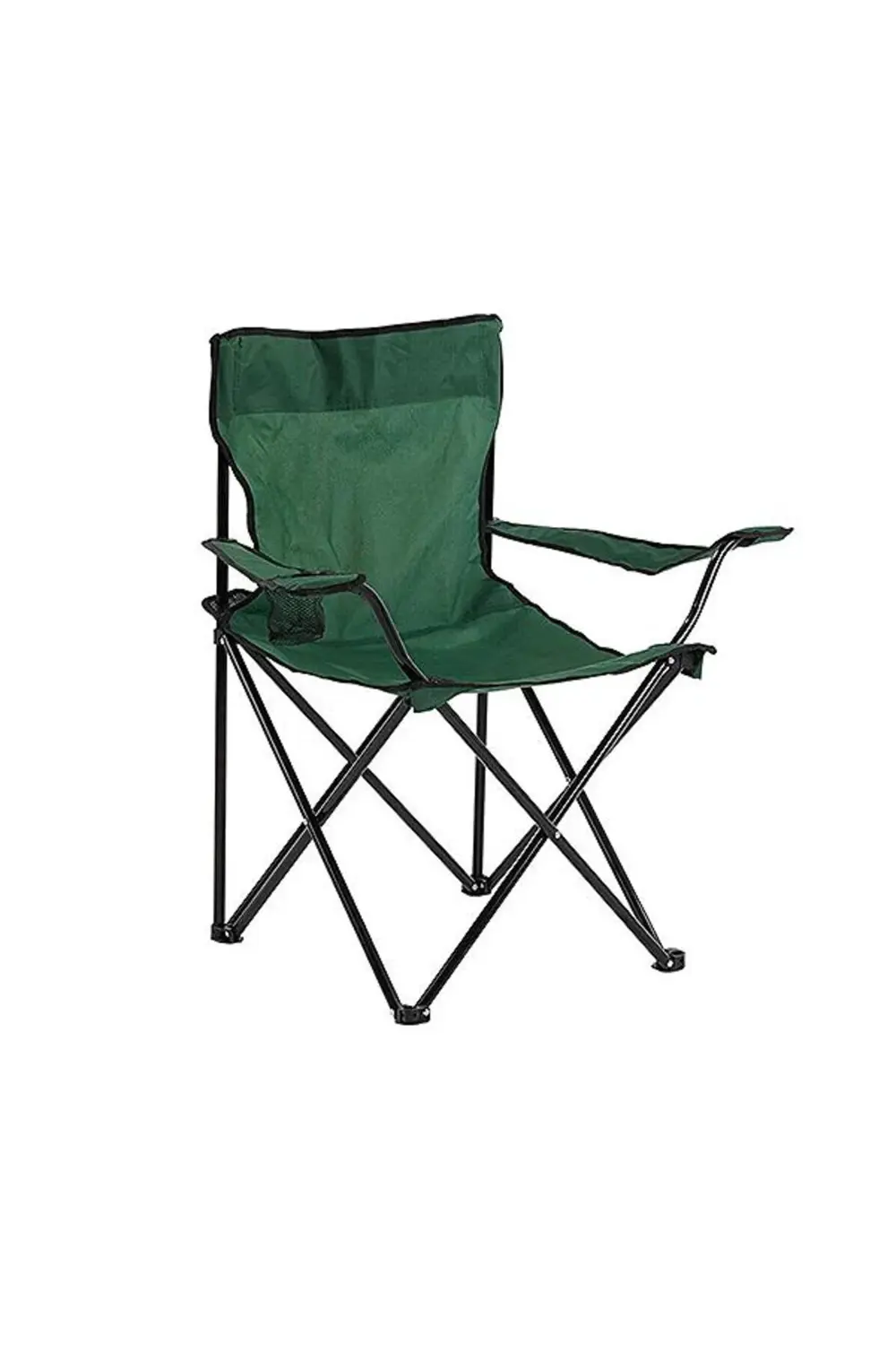 2 Adet Yeşil Katlanır Kamp Sandalyesi ve 1 Adet Yeşil Katlanır Ka