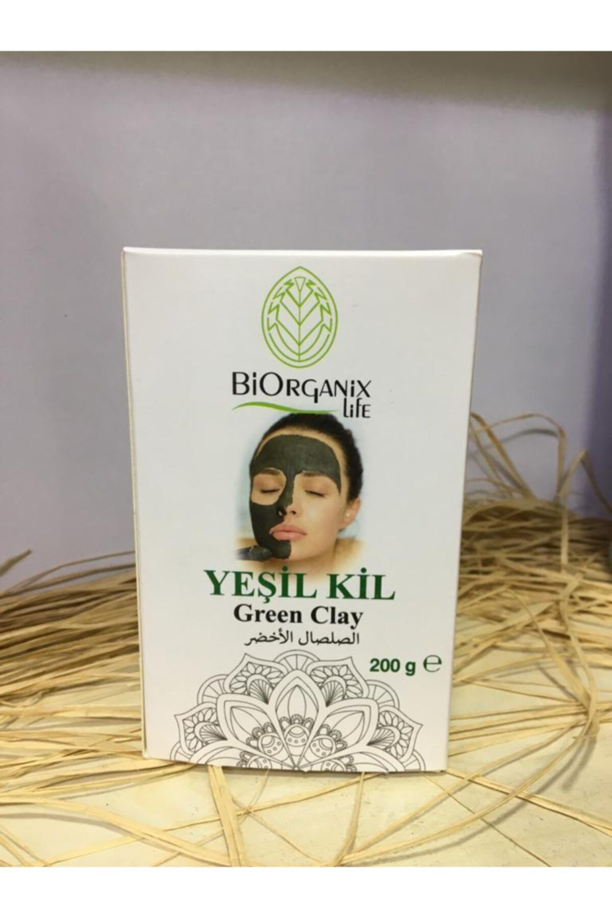 Biorganix Life 2 Adet Yeşil Kil Maskesi 200Gr 2 Adet 200Gr*2