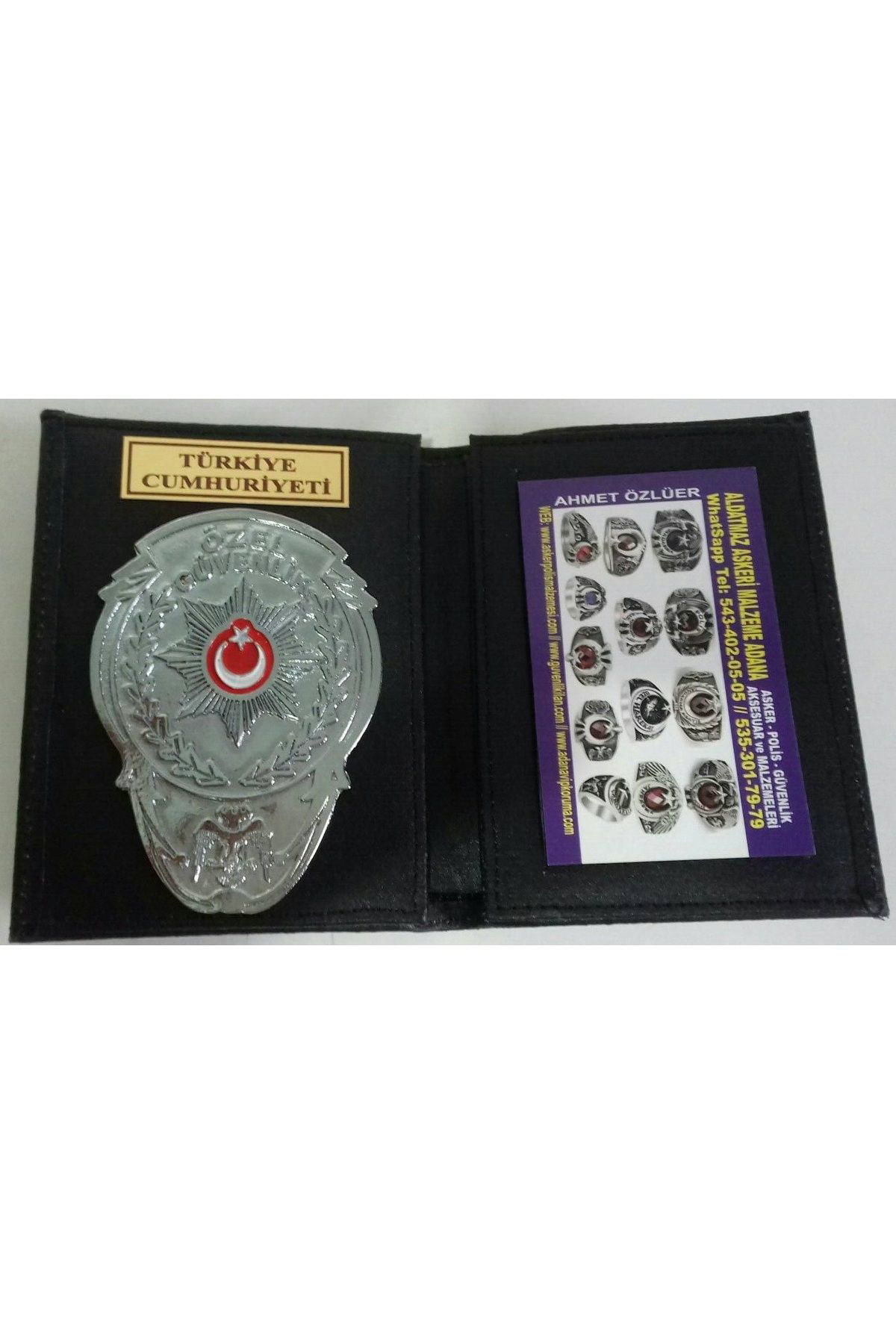 2 Adet.özel Güvenlik Rozetli Cüzdan Satınal-sıvıle Satılmaz.