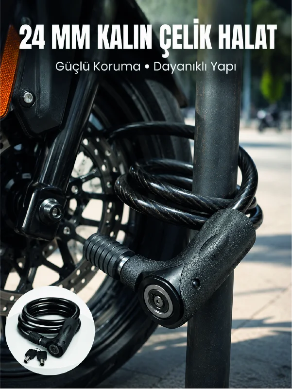 2 Anahtarlı Güvenli Kilit Sistemi ile Günlük Kullanıma Uygun Tasarım
