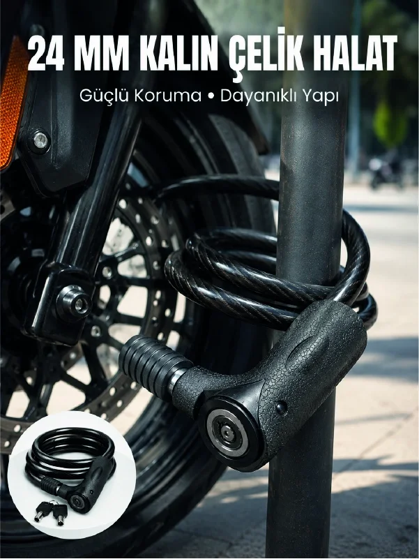2 Anahtarlı Güvenli Kilit Sistemi ile Günlük Kullanıma Uygun Tasarım